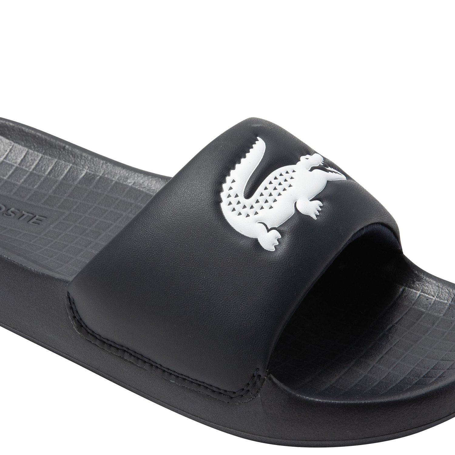 Lacoste Serve Slides 1.0 - Men's - Charcoal/Multi