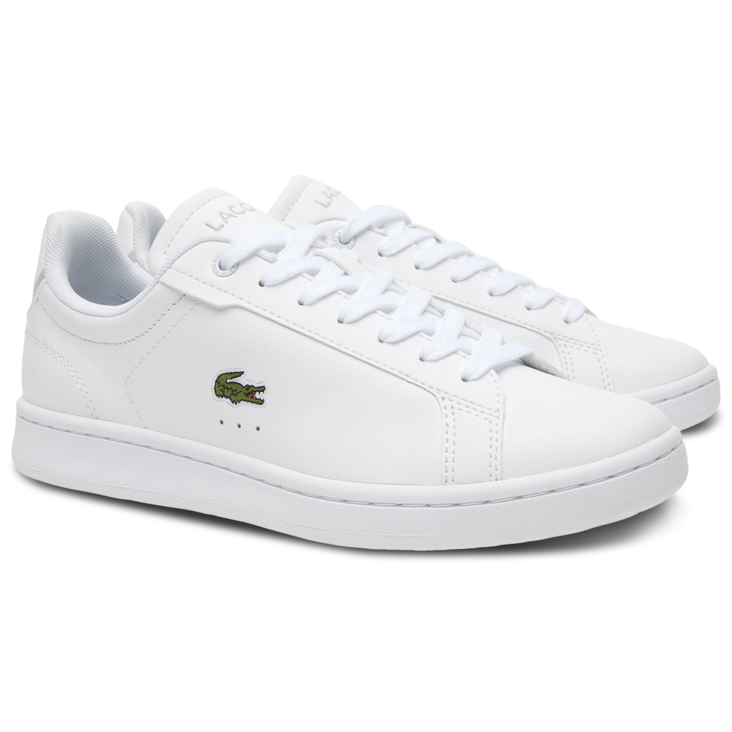 Lacoste CARNABY PRO BL - Women's - White/Natural