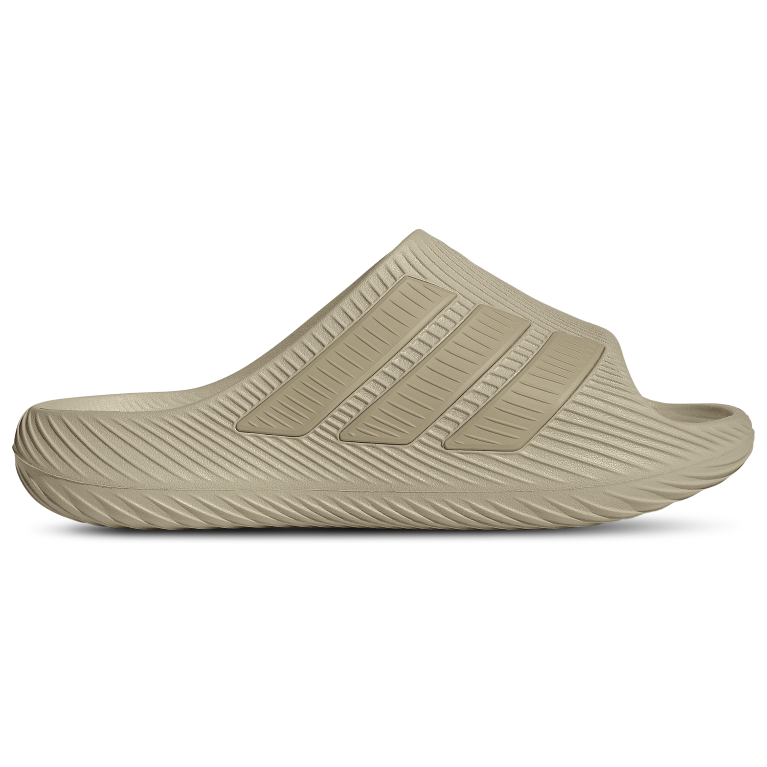 adidas Purechill Slides - Men's - Khaki/Khaki