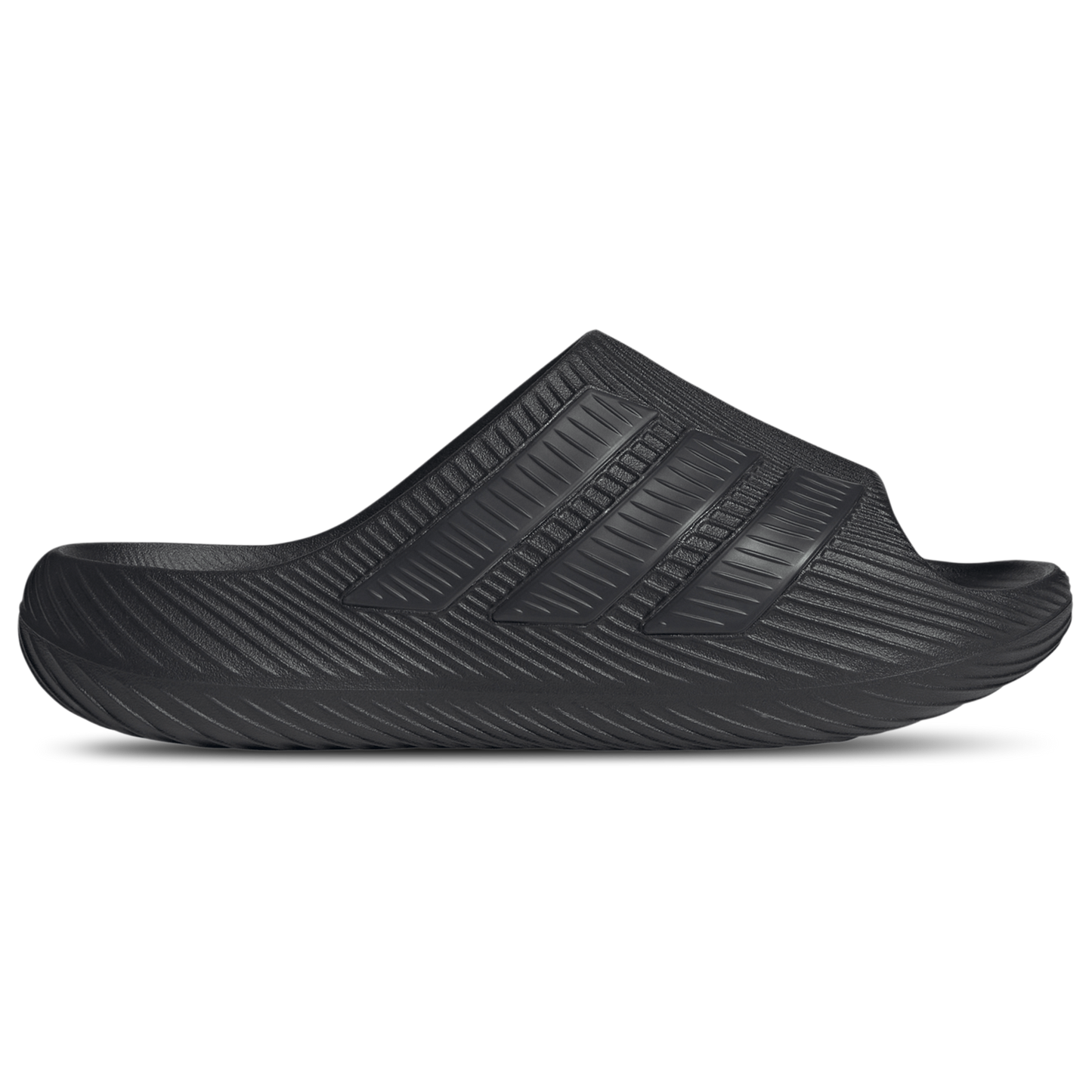adidas Purechill Slides - Men's - Black/Black