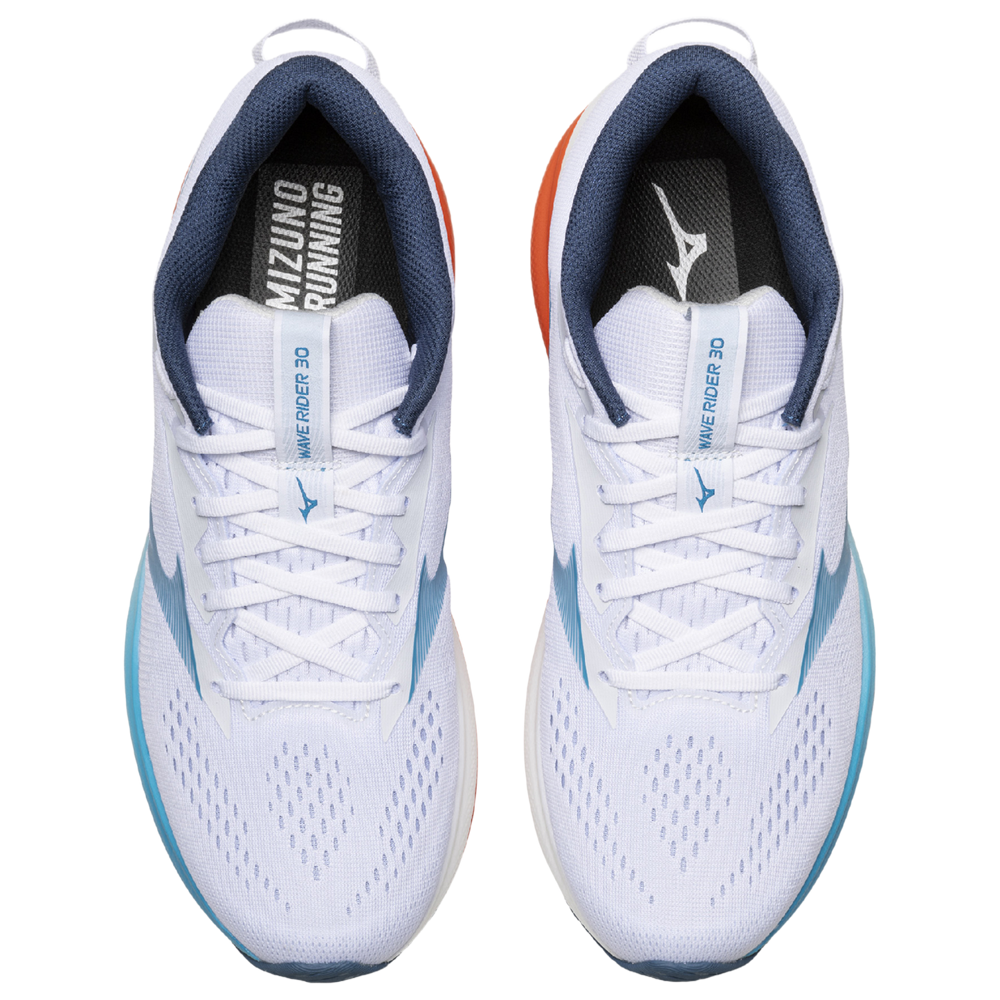 Mizuno Wave Rider 30 - Men's - Blue/White
