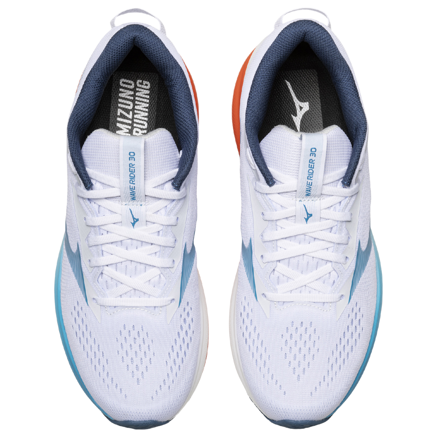 Mizuno Wave Rider 30 - Men's - Blue/White