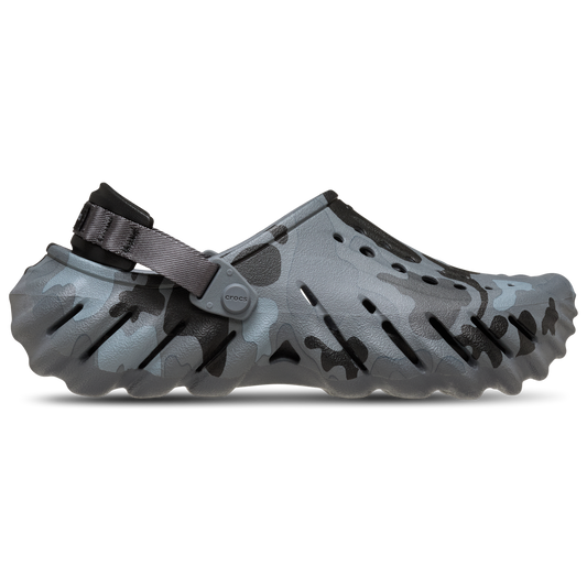 Crocs Echo Clogs Camo - Men's - Black/Black