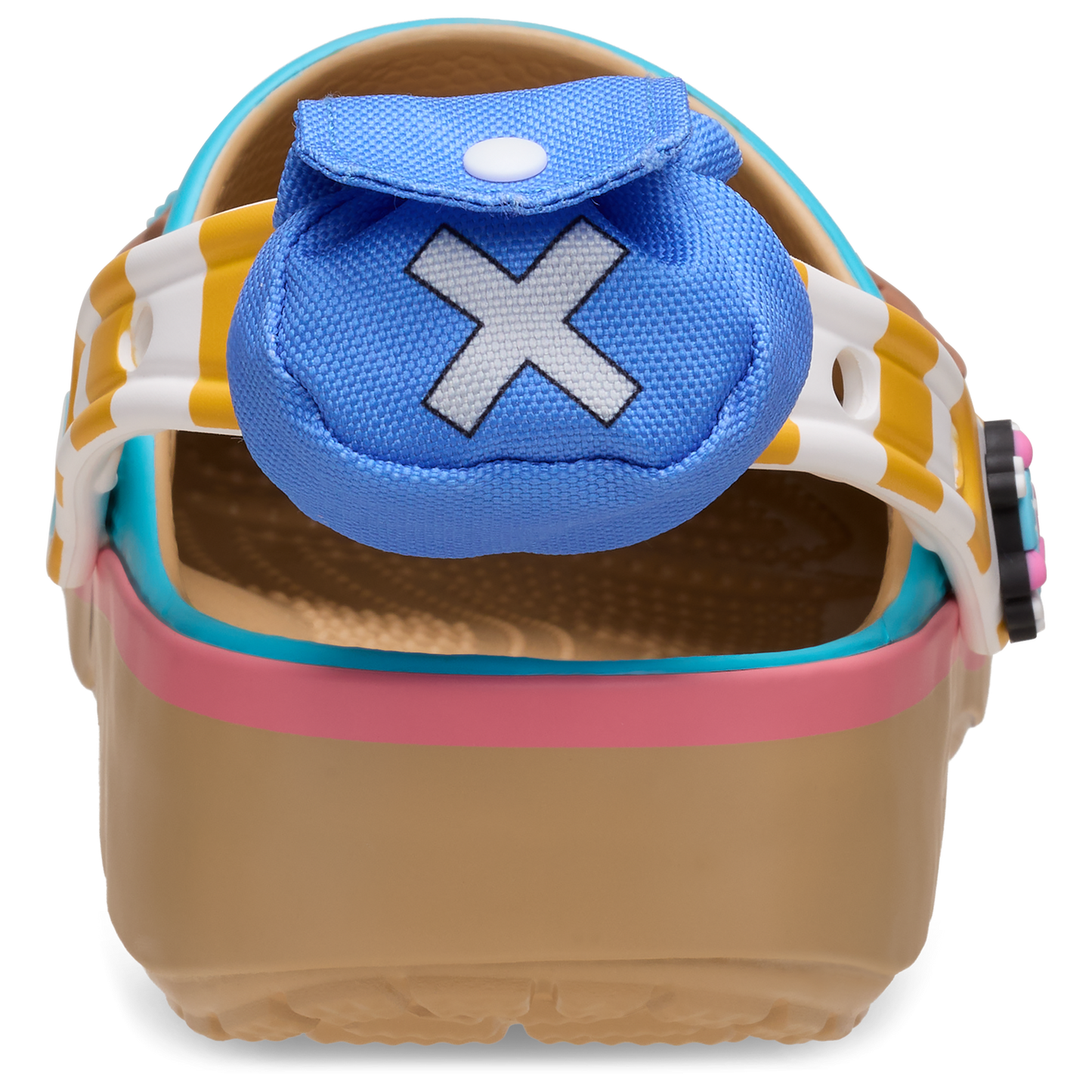 Crocs ONE PIECE Chopper Classic Clogs - Men's - Blue/Pink/Brown
