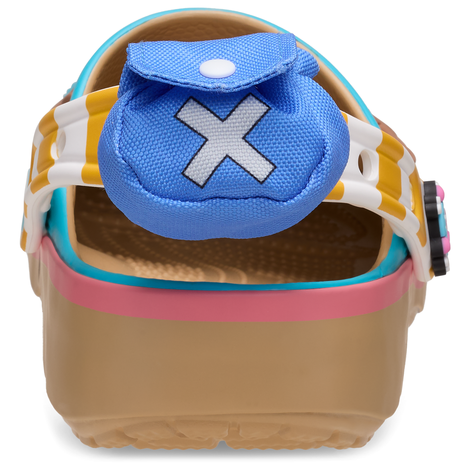 Crocs ONE PIECE Chopper Classic Clogs - Men's - Blue/Pink/Brown