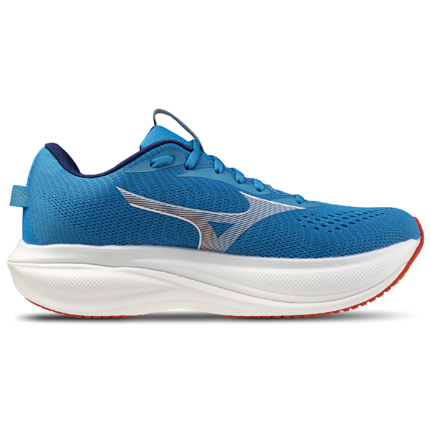 Mizuno Wave Rider 30 - Men's - White/Blue