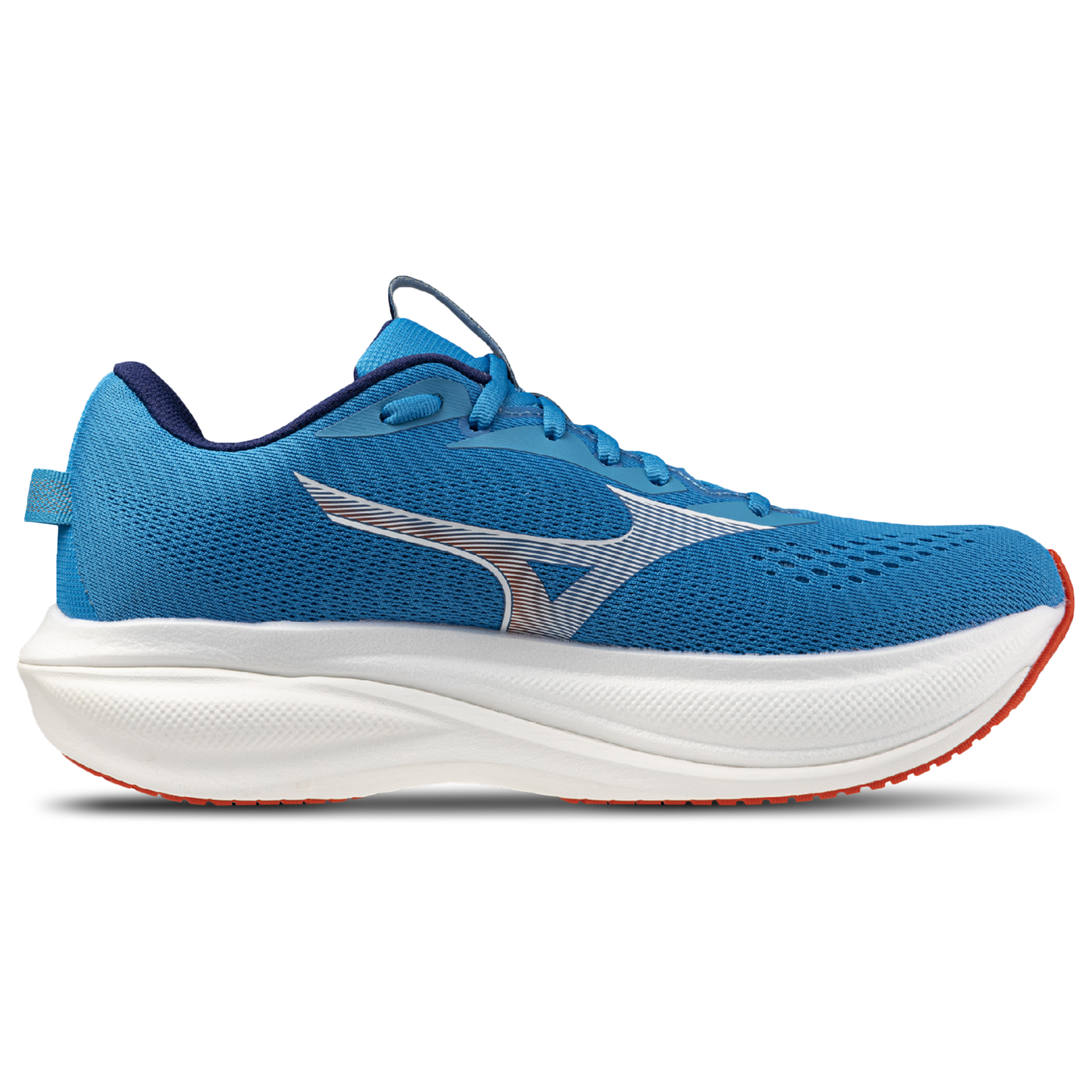 Mizuno Wave Rider 30 - Men's - White/Blue