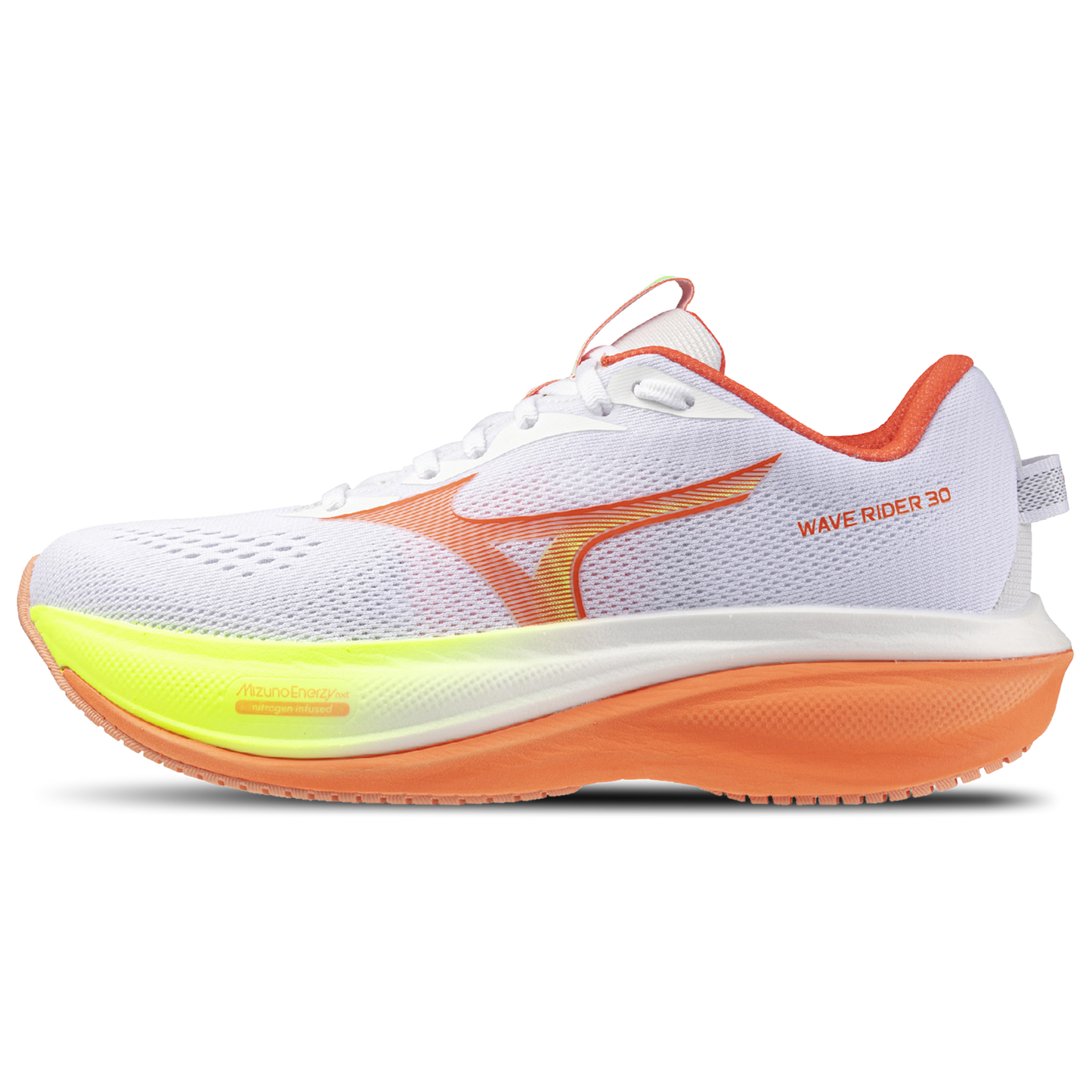 Mizuno Wave Rider 30 - Women's - White/Pink