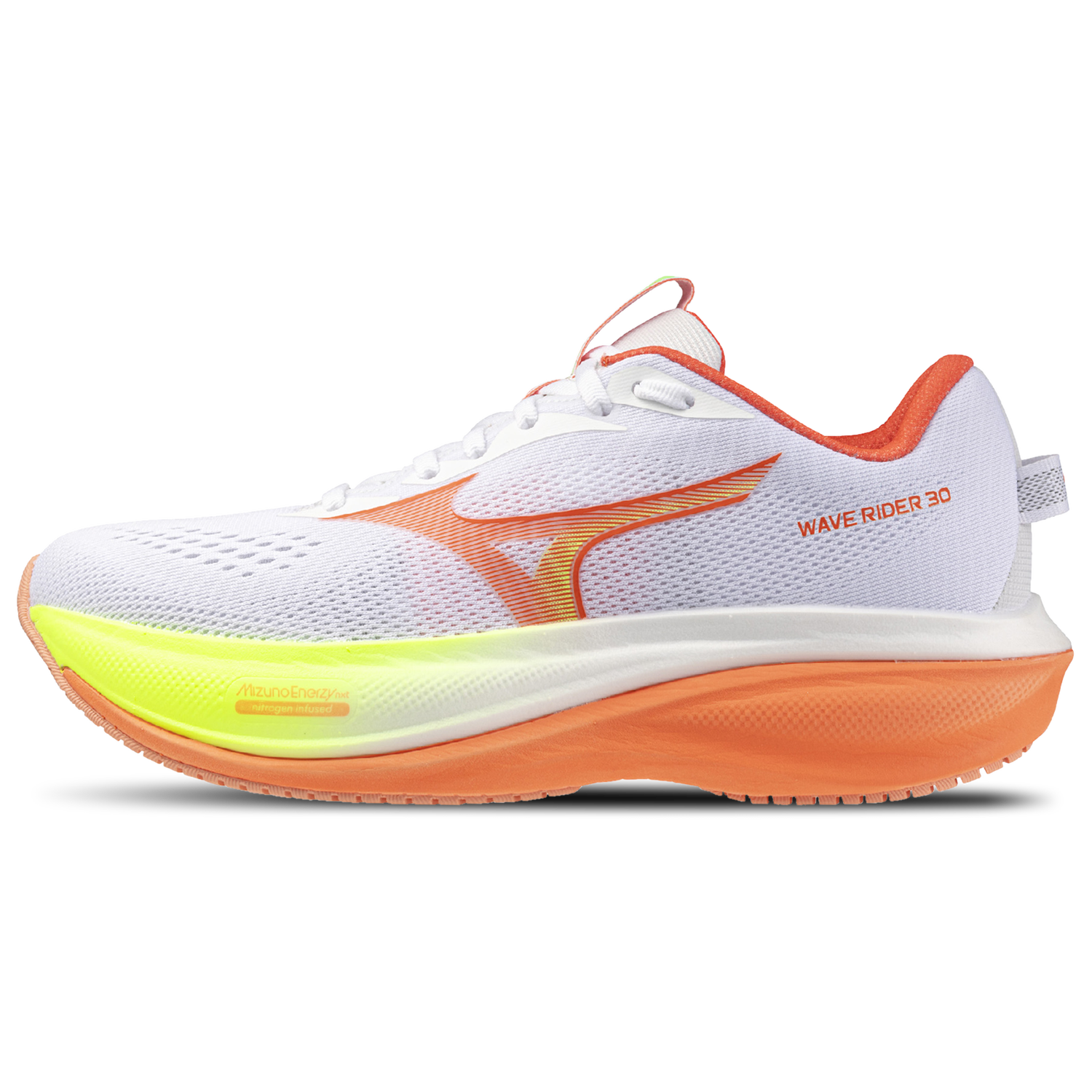 Mizuno Wave Rider 30 - Women's - White/Pink
