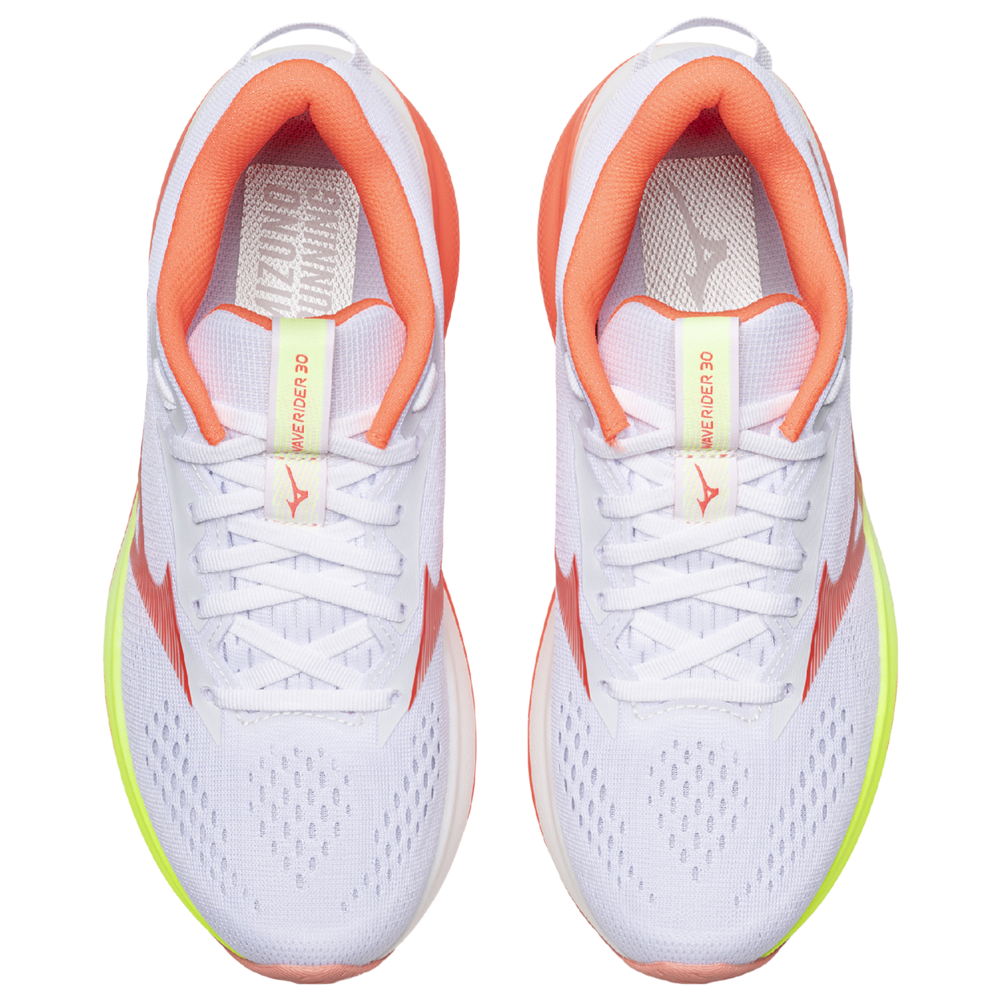 Mizuno Wave Rider 30 - Women's - White/Pink