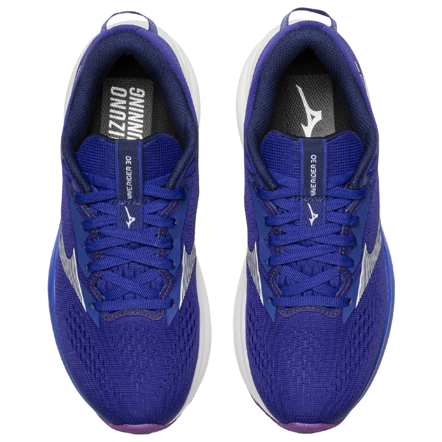 Mizuno Wave Rider 30 - Women's - Blue/White