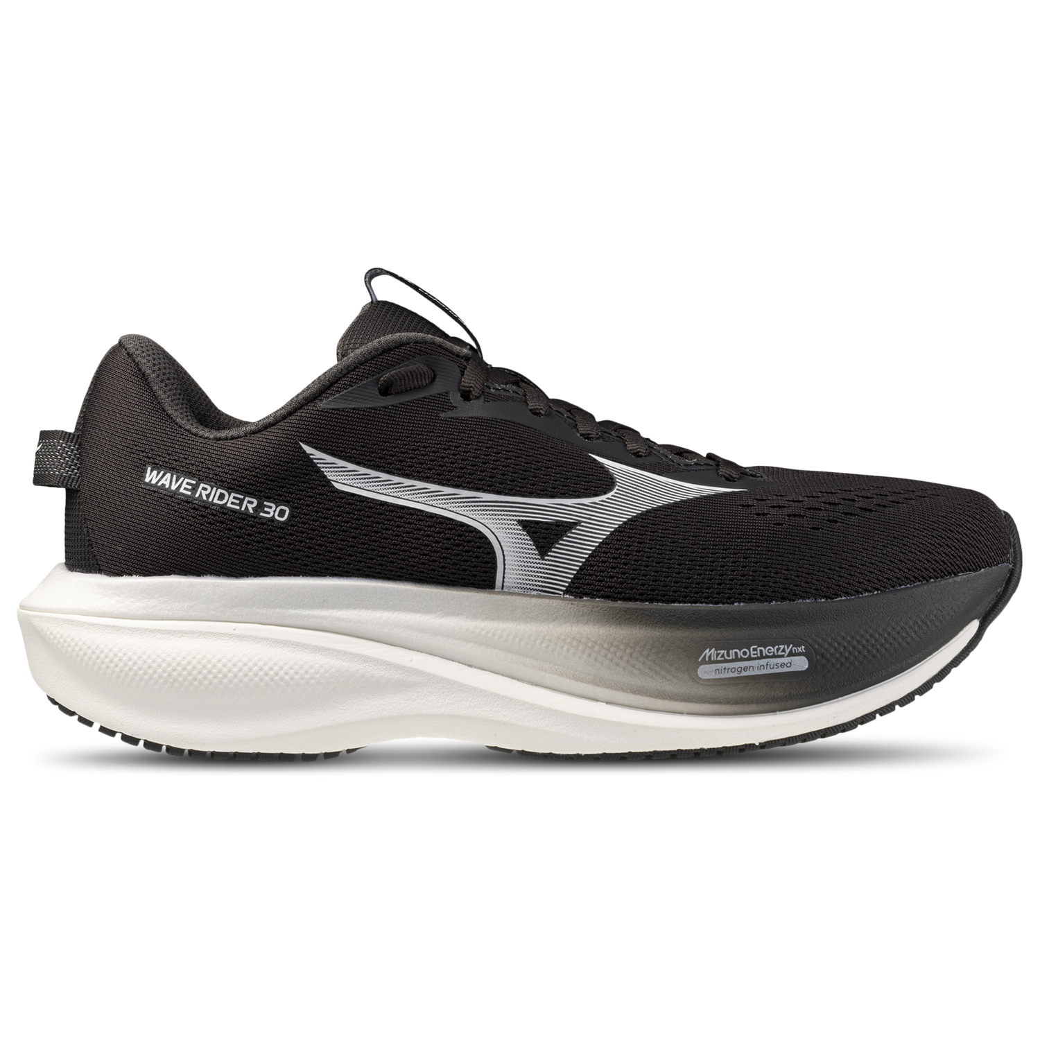 Mizuno Wave Rider 30 - Women's - Black/White