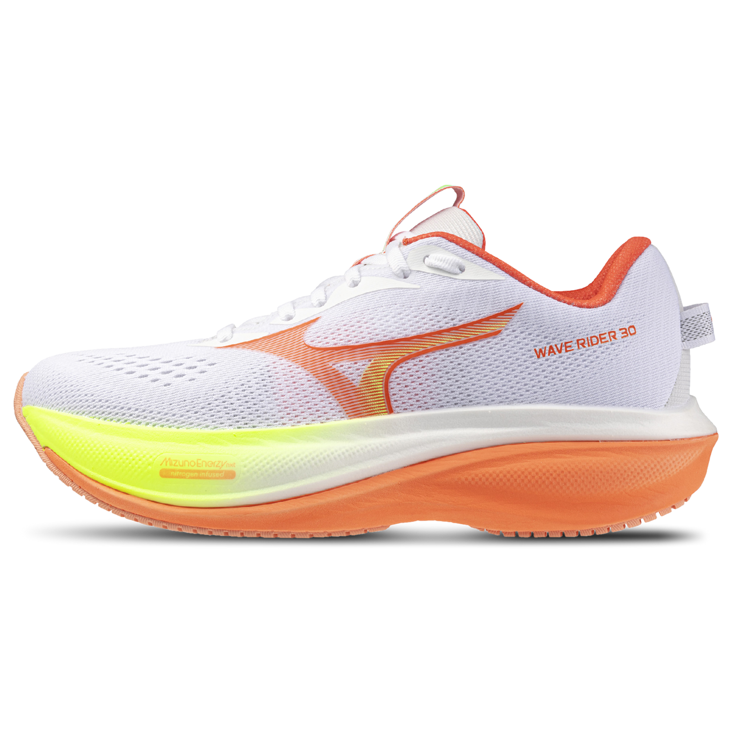 Mizuno Wave Rider 30 D Wide - Women's - White/Pink