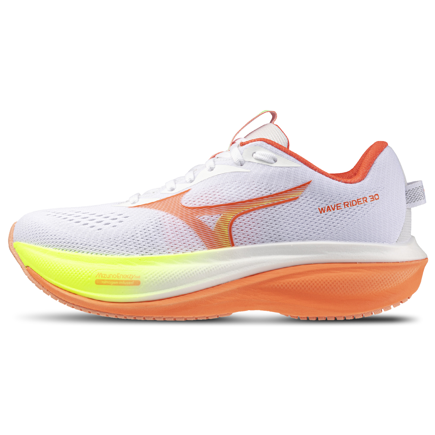 Mizuno Wave Rider 30 D Wide - Women's - White/Pink
