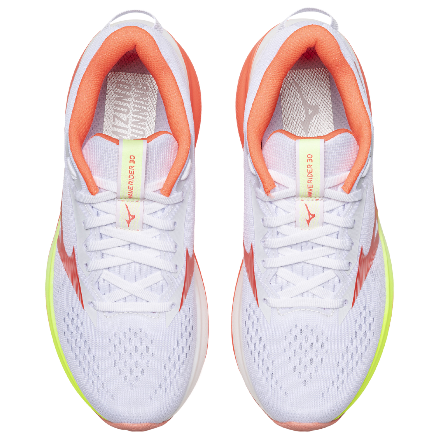 Mizuno Wave Rider 30 D Wide - Women's - White/Pink
