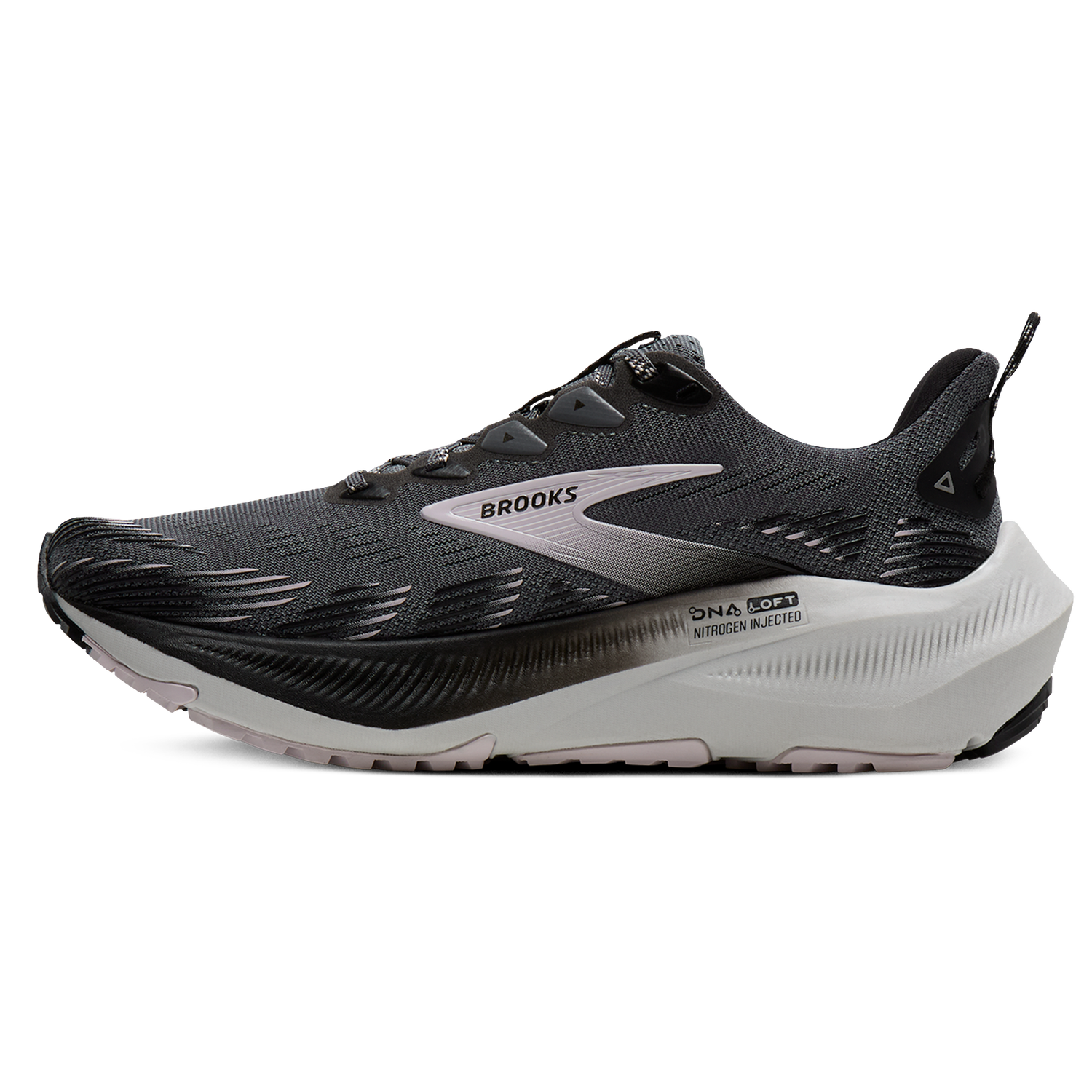 Brooks Ghost Trail - Women's - Poppy Seed/Black/Pink