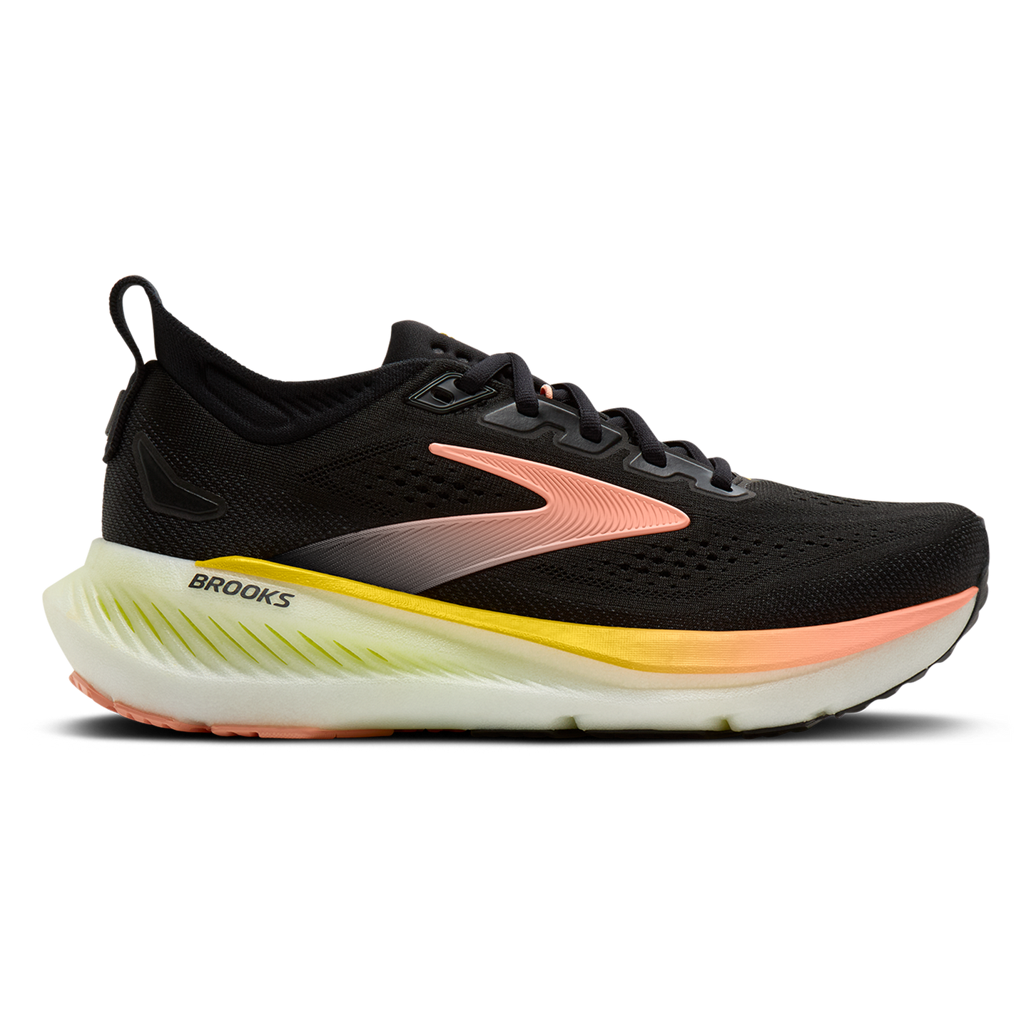 Brooks Glycerin 23 - Women's - Black/Peach/Nightlife