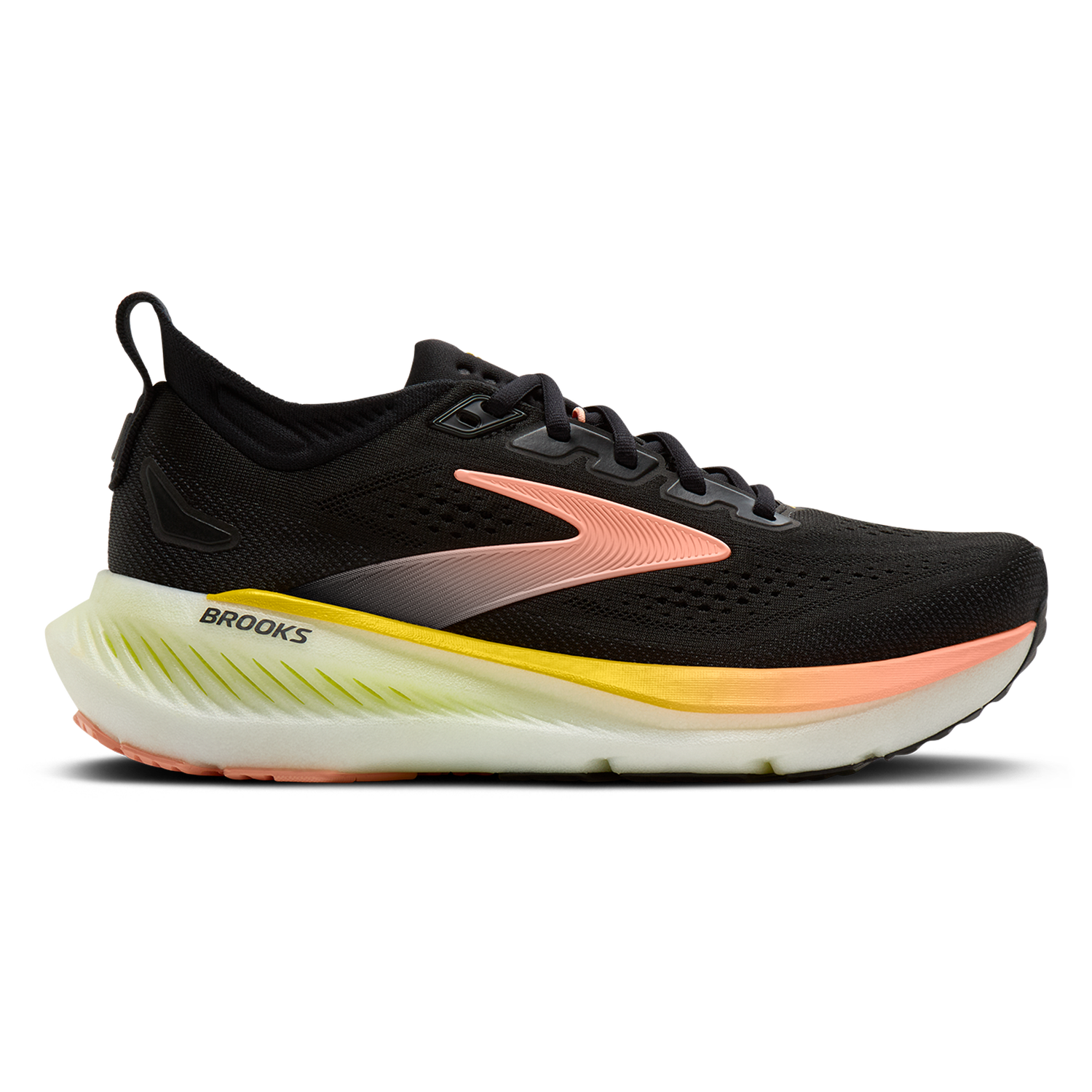 Brooks Glycerin 23 - Women's - Black/Peach/Nightlife