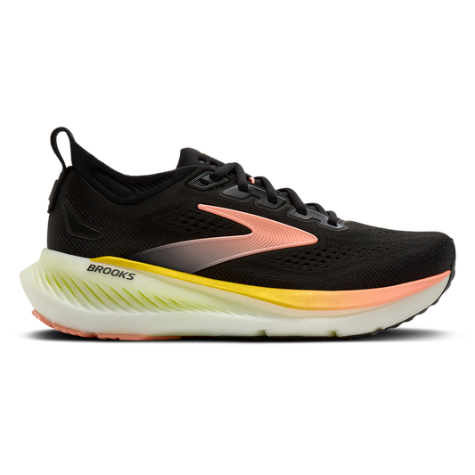 Brooks Glycerin 23 - Women's - Black/Peach/Nightlife