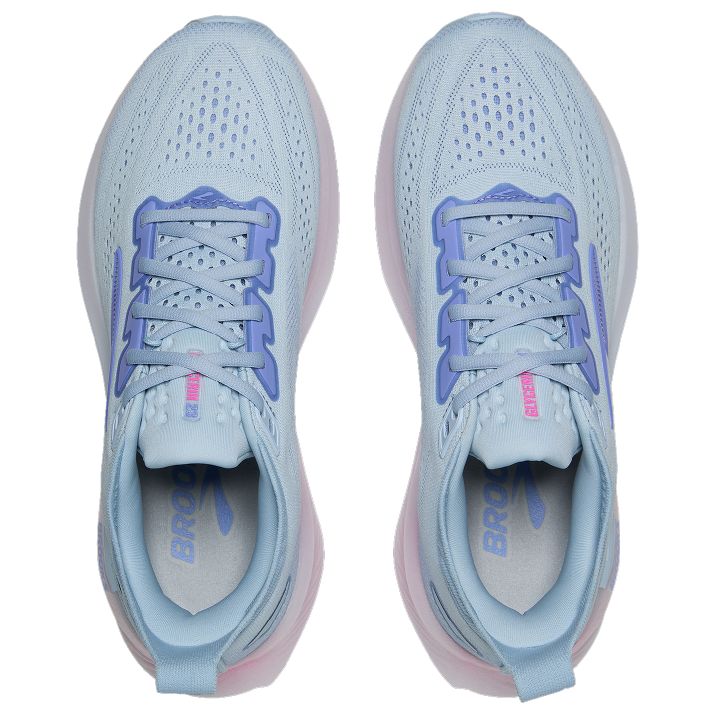 Brooks Glycerin 23 - Women's - Skyway/Blazing Bell/Pink