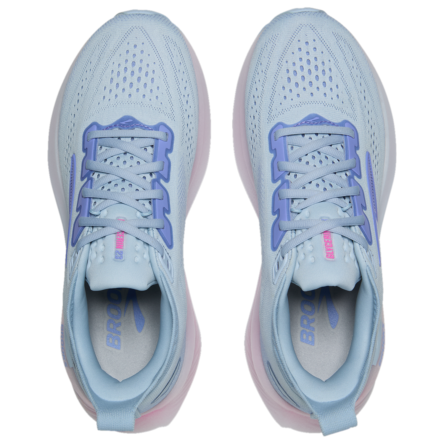 Brooks Glycerin 23 - Women's - Skyway/Blazing Bell/Pink