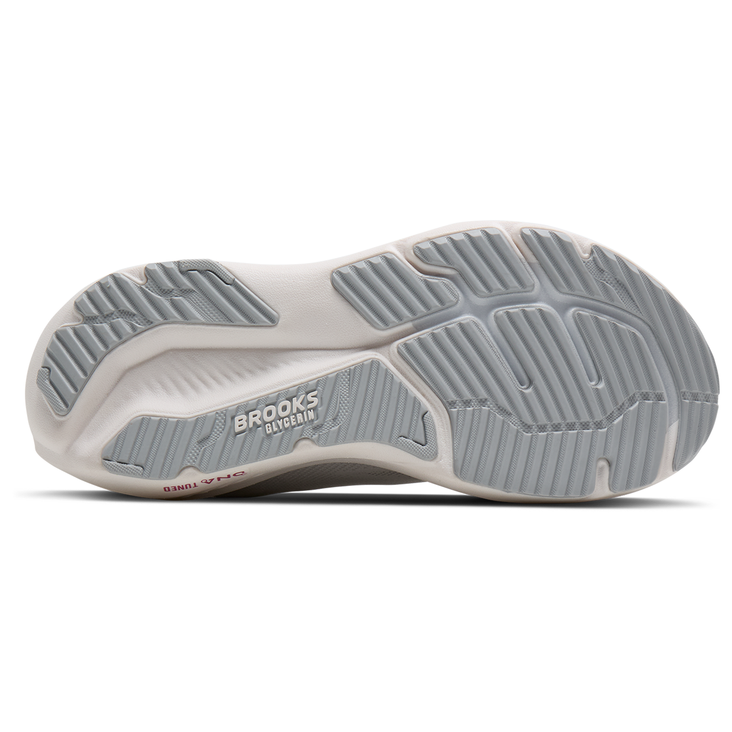 Brooks Glycerin 23 Wide - Women's - White/Harbor Mist/Metallic