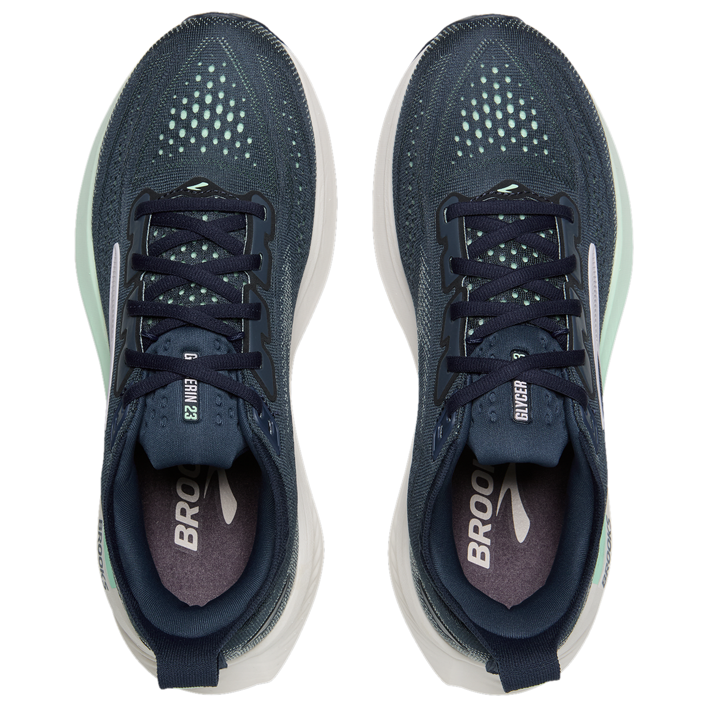 Brooks Glycerin 23 Wide - Women's - Spellbound/Yucca/Pink