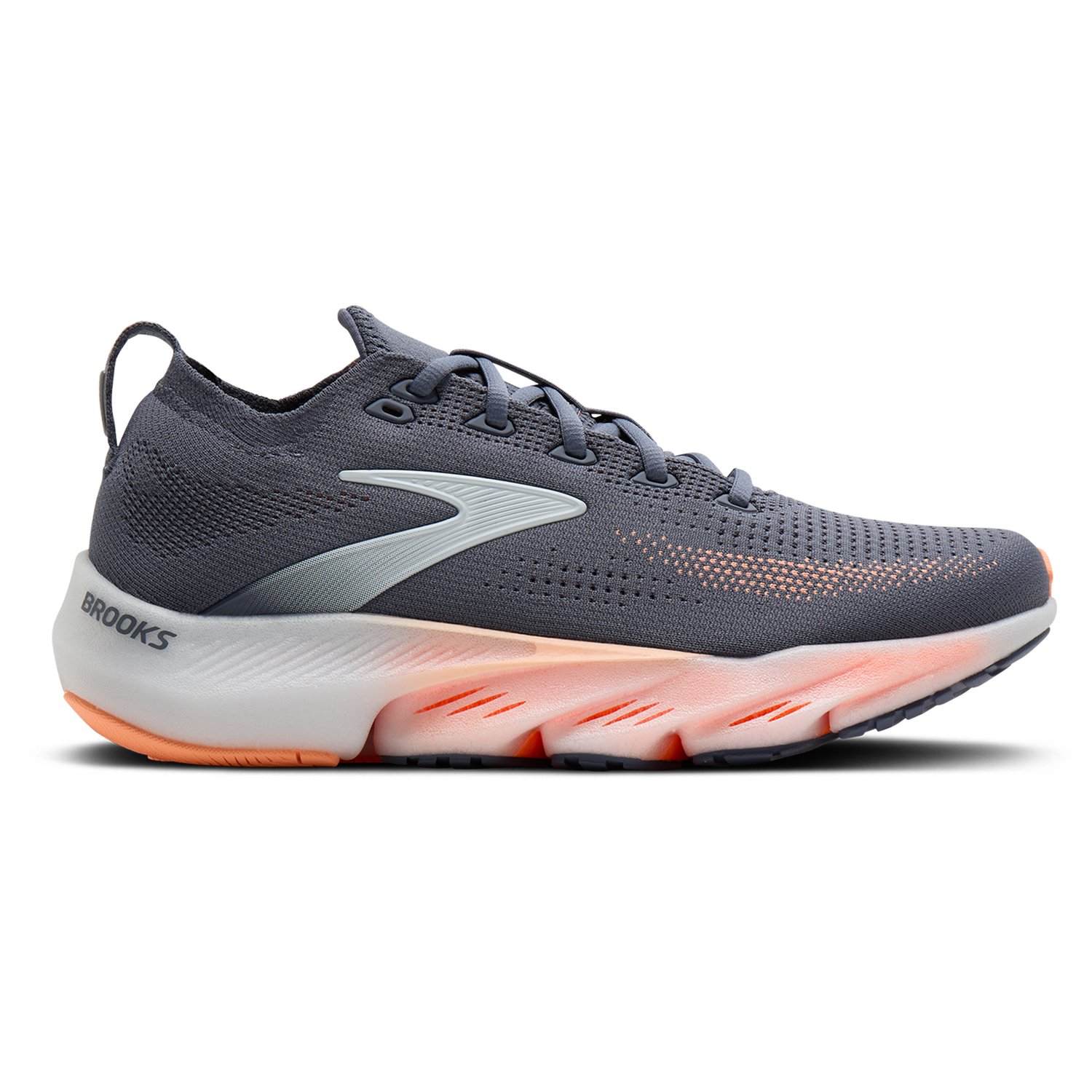 Brooks Glycerin Flex - Women's - Grey/Peach/Orange