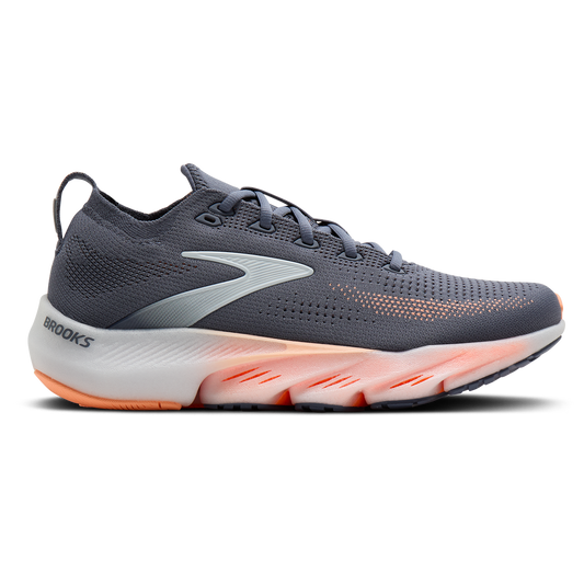 Brooks Glycerin Flex - Women's - Grey/Peach/Orange
