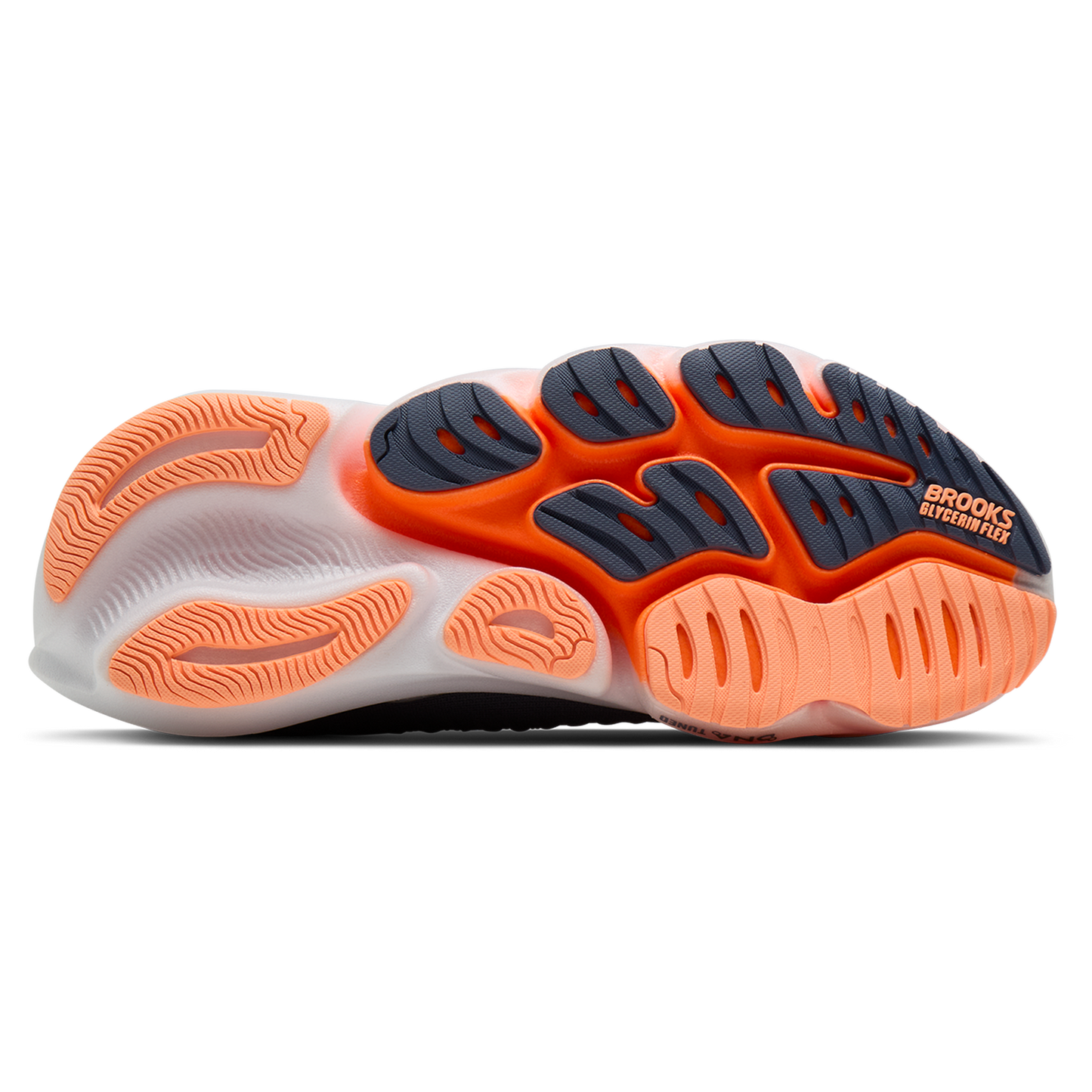 Brooks Glycerin Flex - Women's - Grey/Peach/Orange