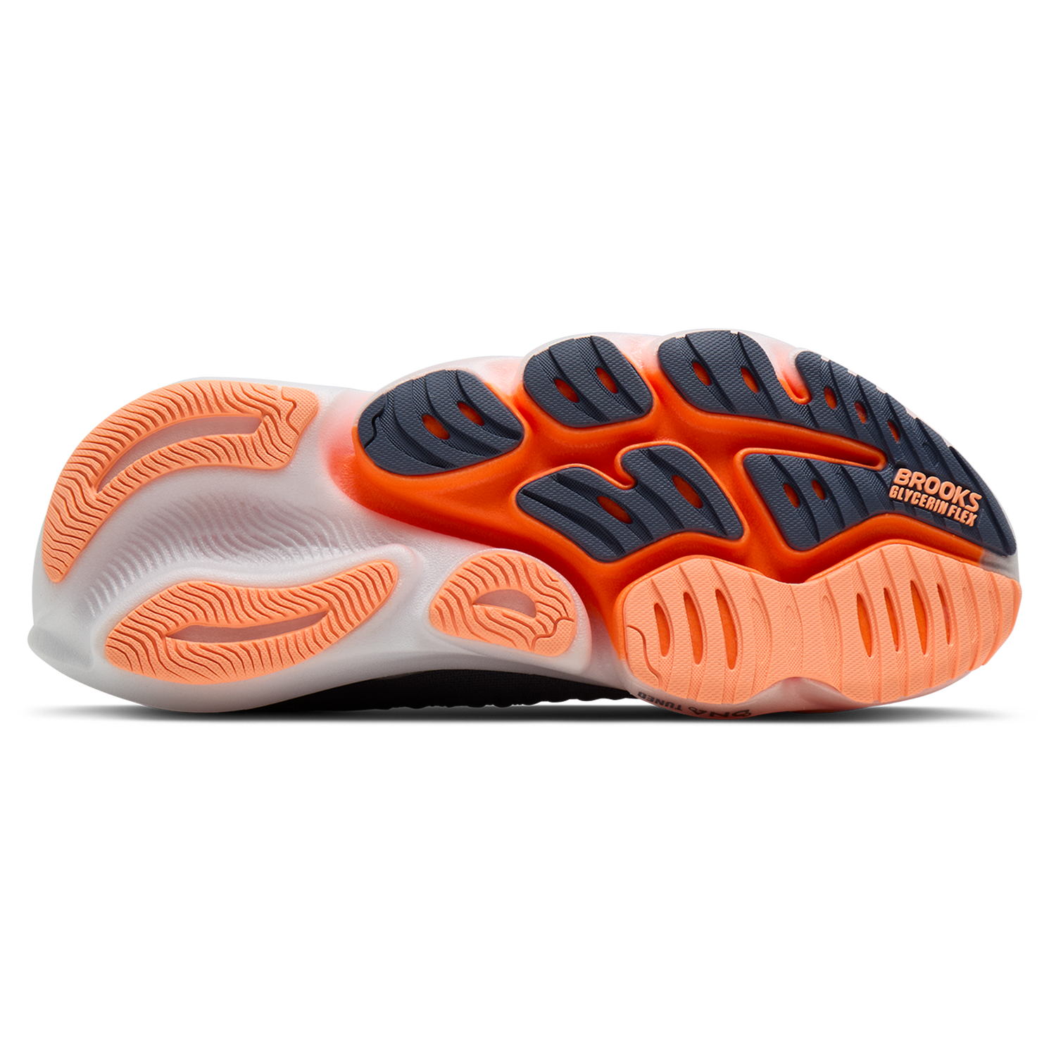 Brooks Glycerin Flex - Women's - Grey/Peach/Orange