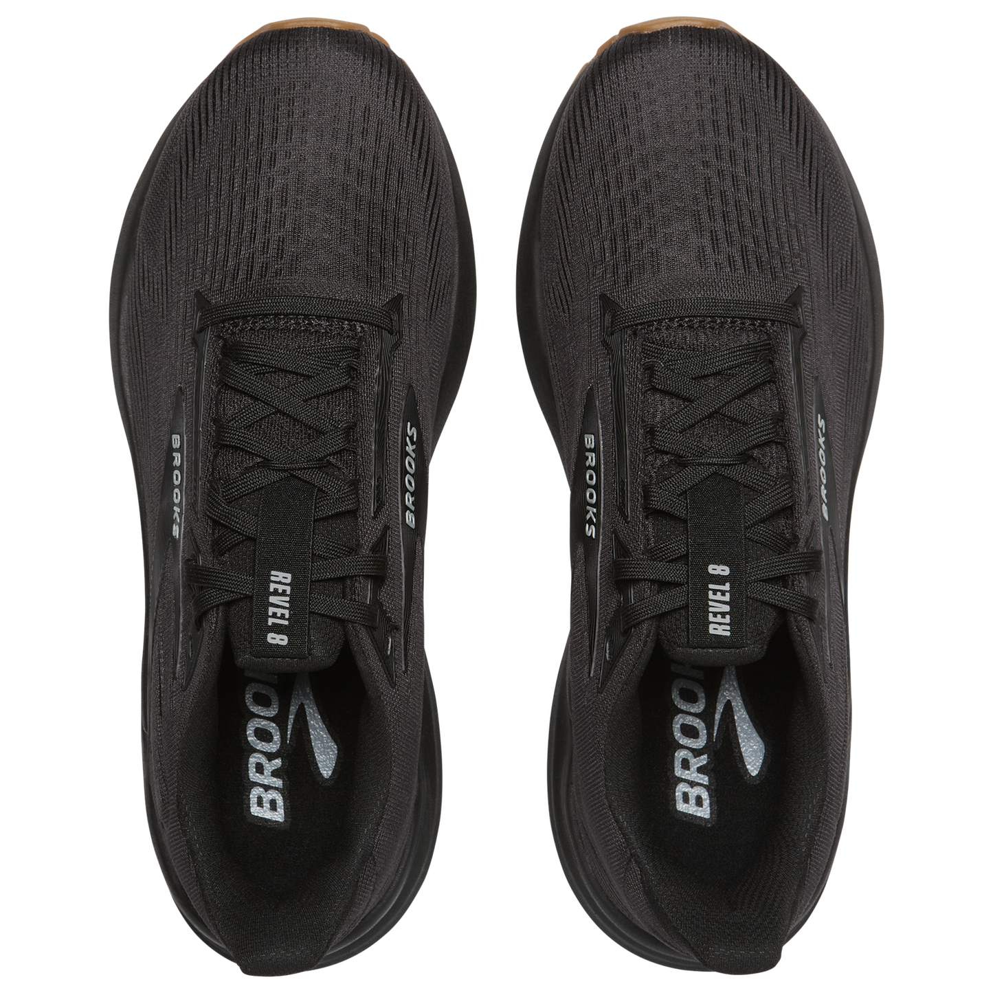Brooks Revel 8 - Men's - Black/Black