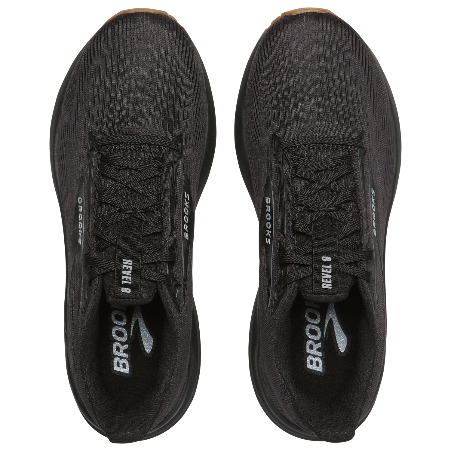 Brooks Revel 8 - Men's - Black/Black