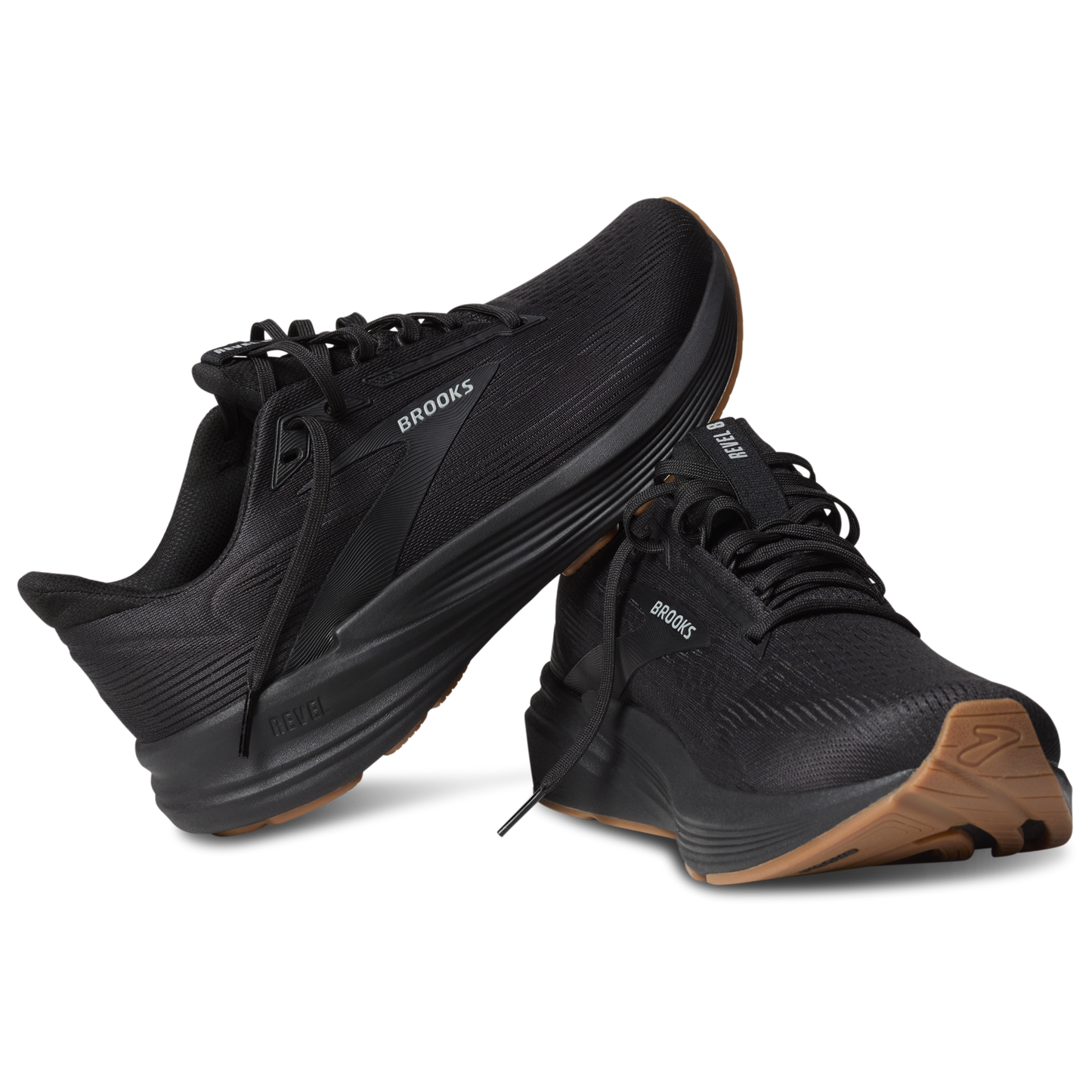 Brooks Revel 8 - Men's - Black/Black