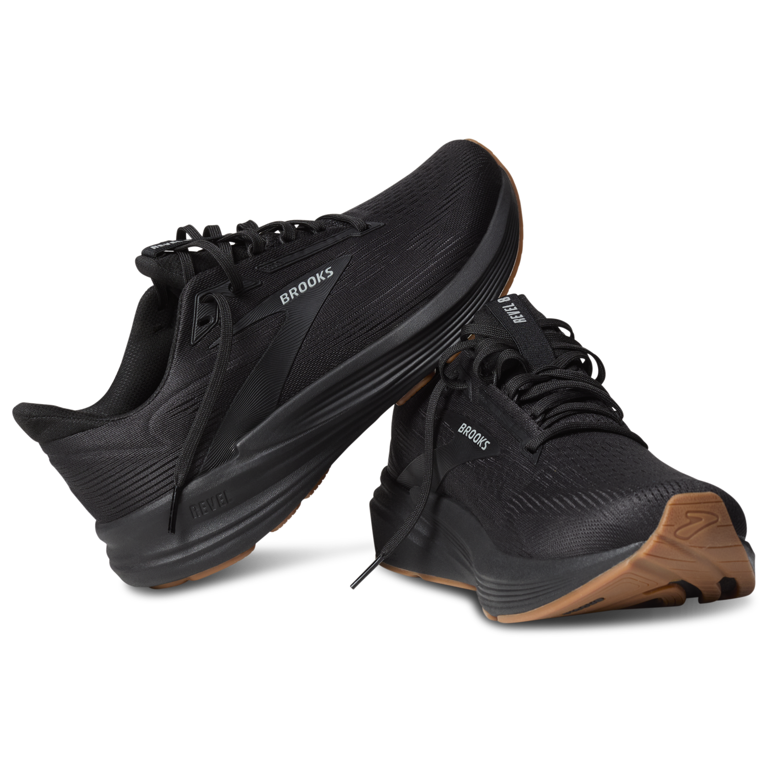 Brooks Revel 8 - Men's - Black/Black