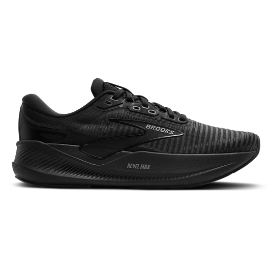 Brooks Revel Max - Women's - Black/Black/Ebony