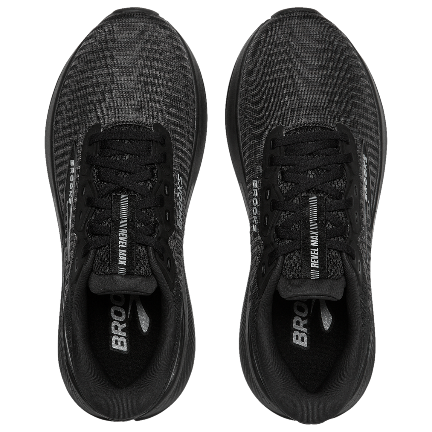 Brooks Revel Max - Women's - Black/Black/Ebony