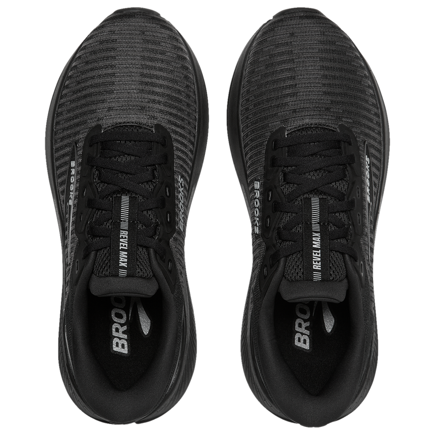 Brooks Revel Max - Women's - Black/Black/Ebony