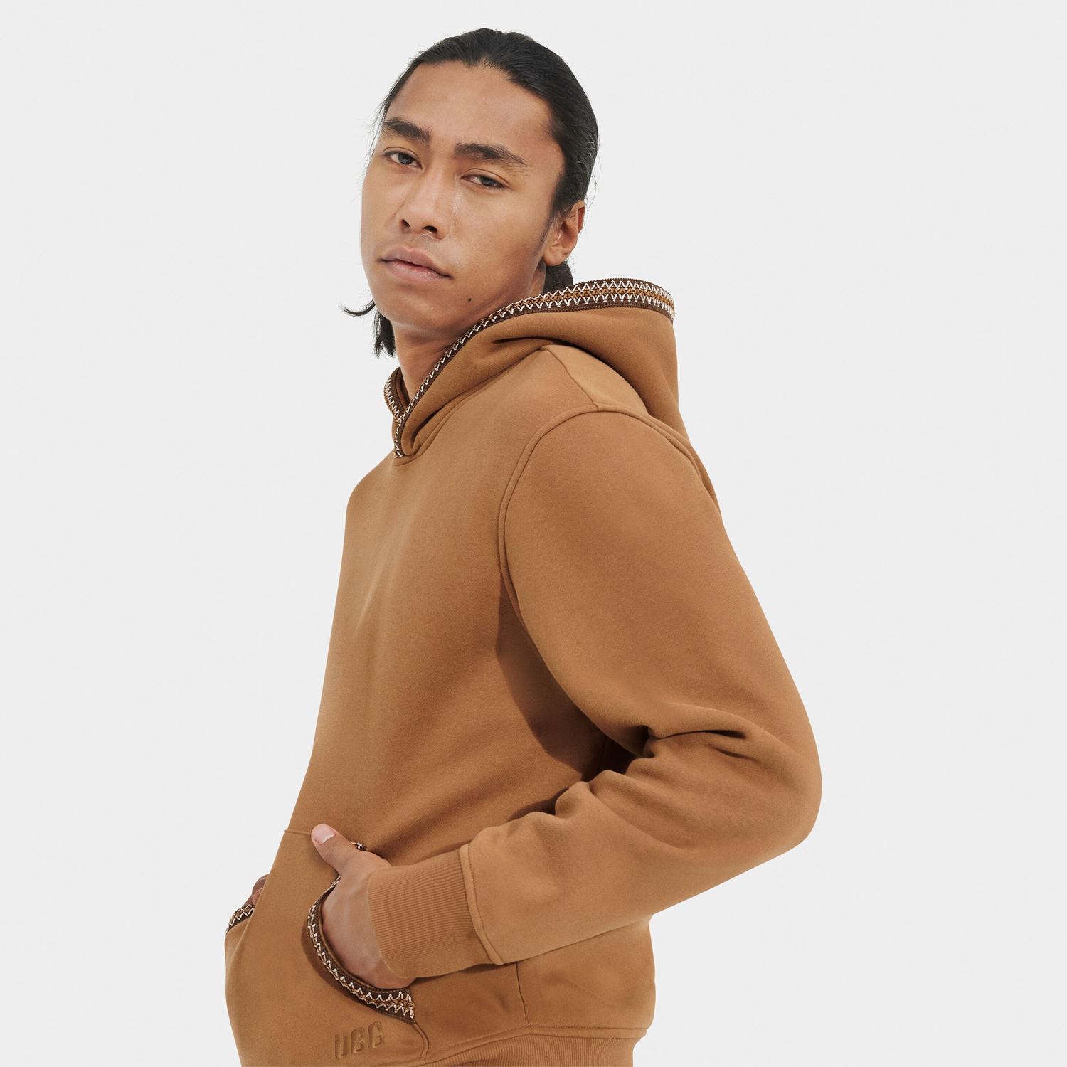 UGG Tasman Hoodie - Men's - Chestnut