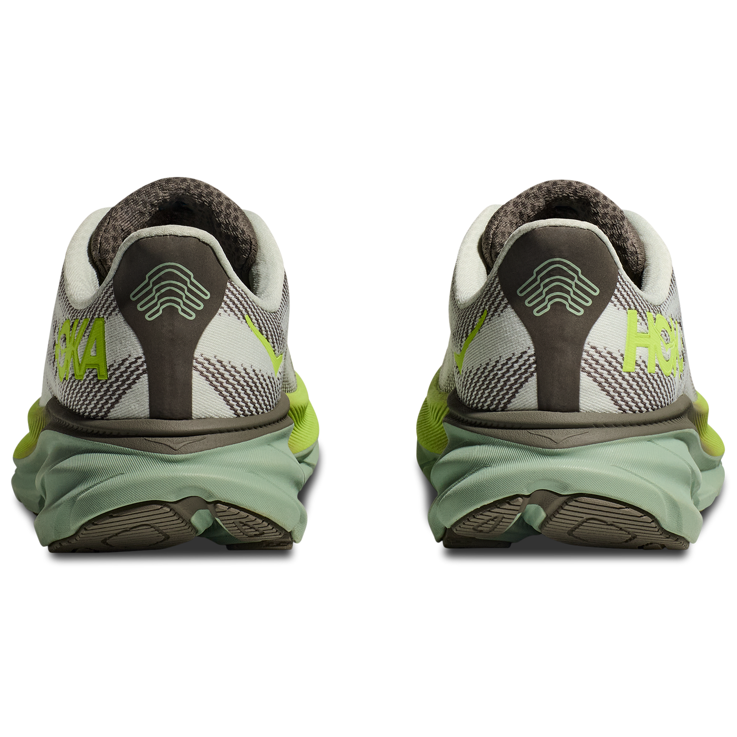 HOKA Clifton 9 GTX - Men's - Grey/Green