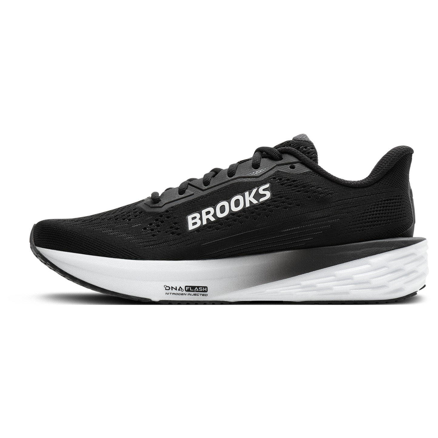 Brooks Launch 12 - Women's - White/Grey/Black