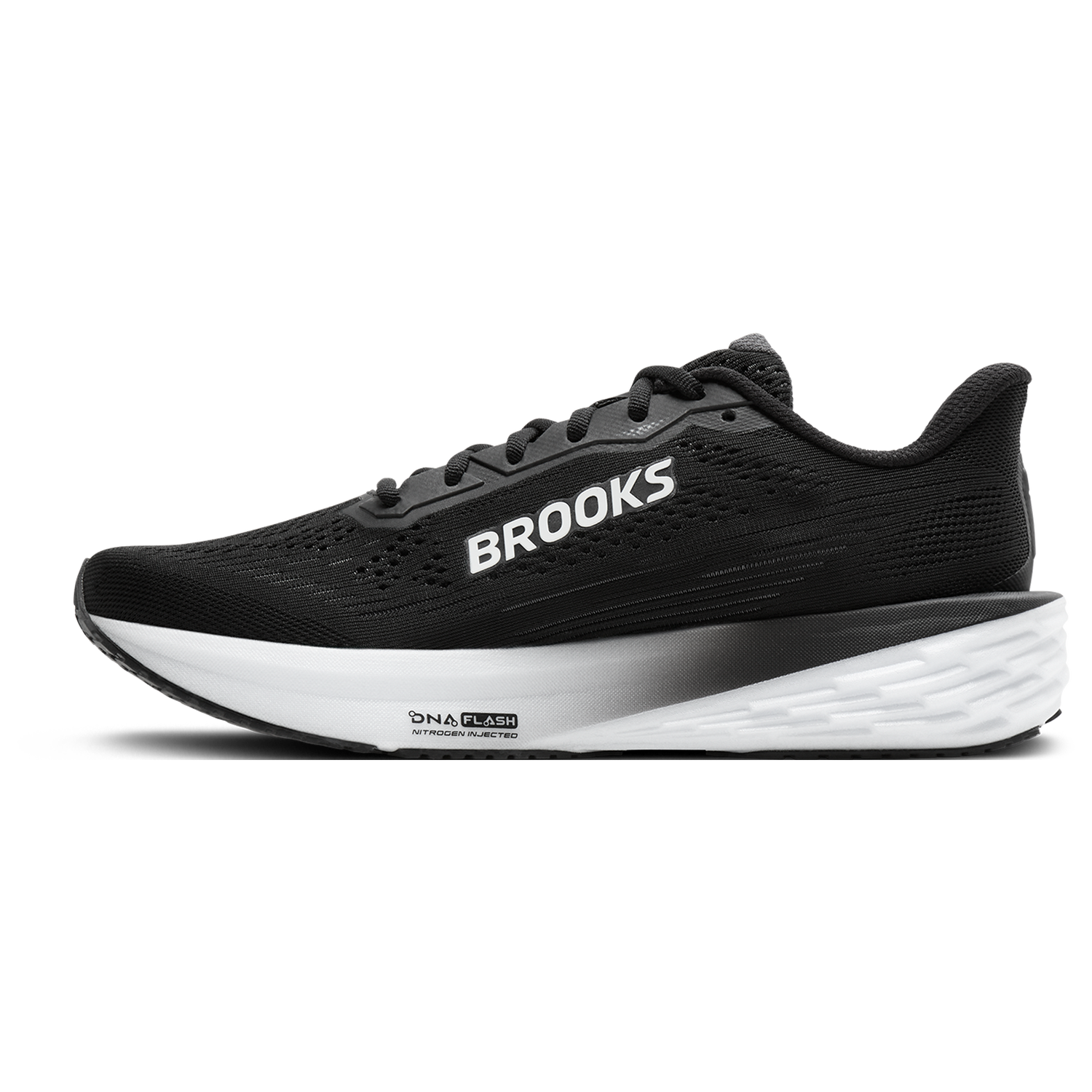 Brooks Launch 12 - Women's - White/Grey/Black