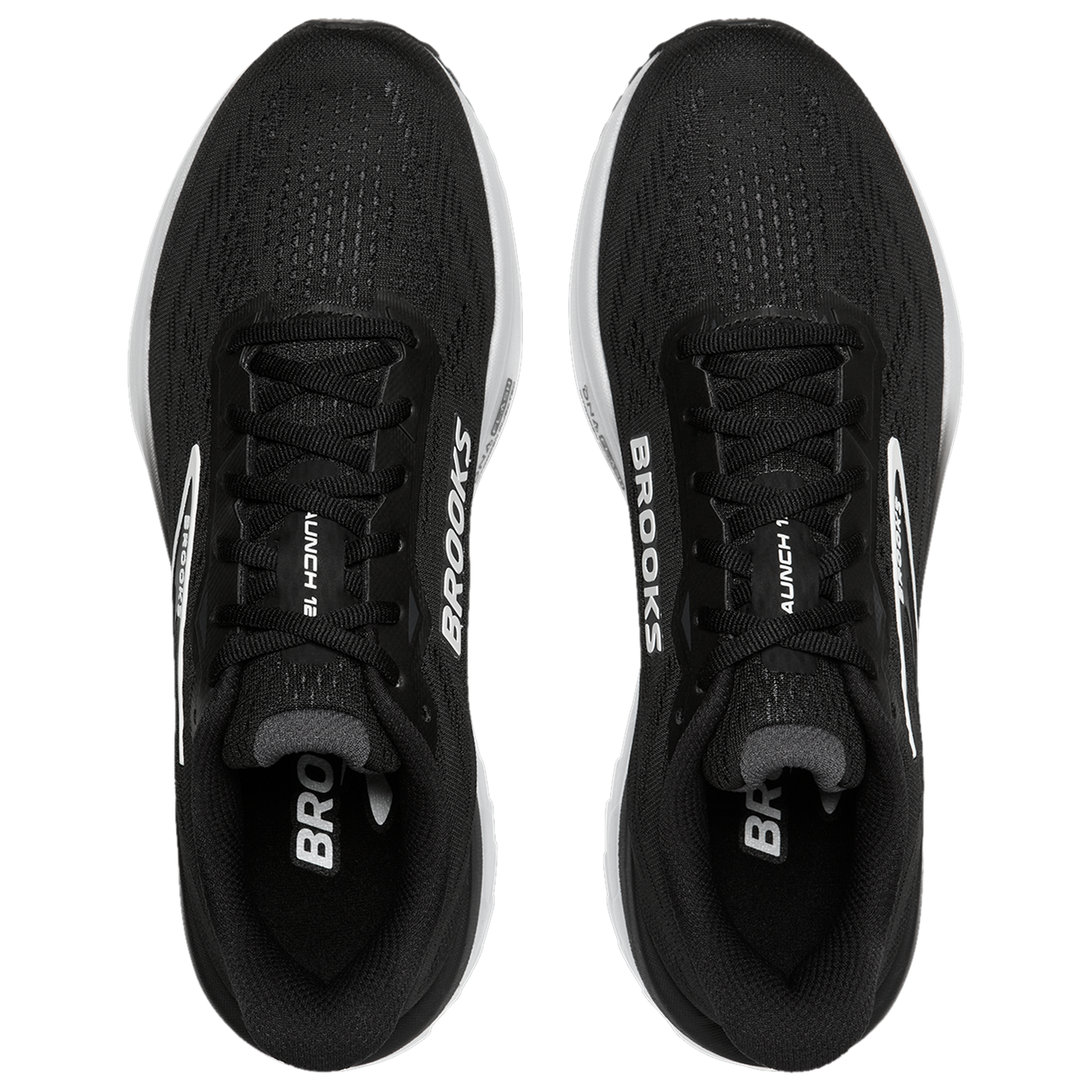 Brooks Launch 12 - Women's - White/Grey/Black