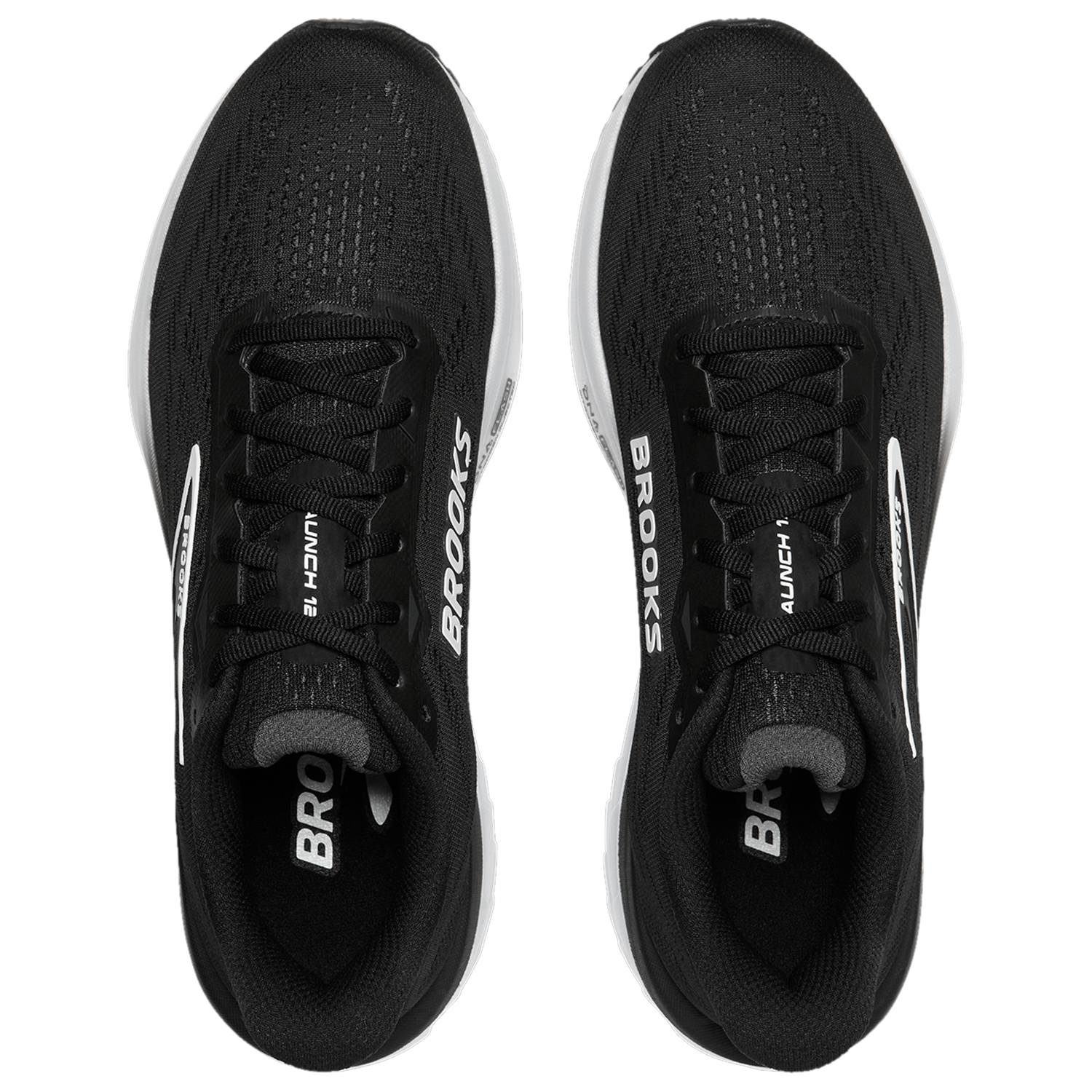 Brooks Launch 12 - Women's - White/Grey/Black