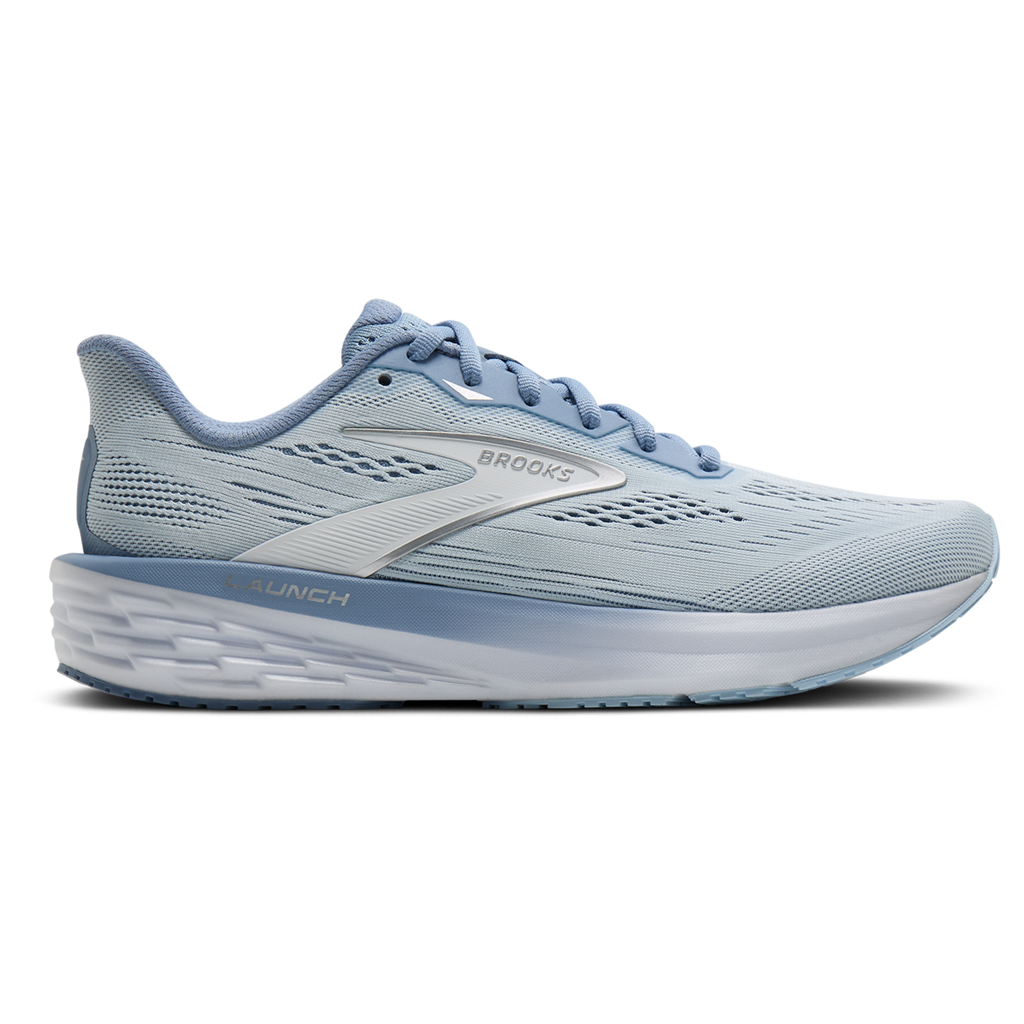 Brooks Launch 12 - Women's - Chrome/Rainwashed/Nantucket