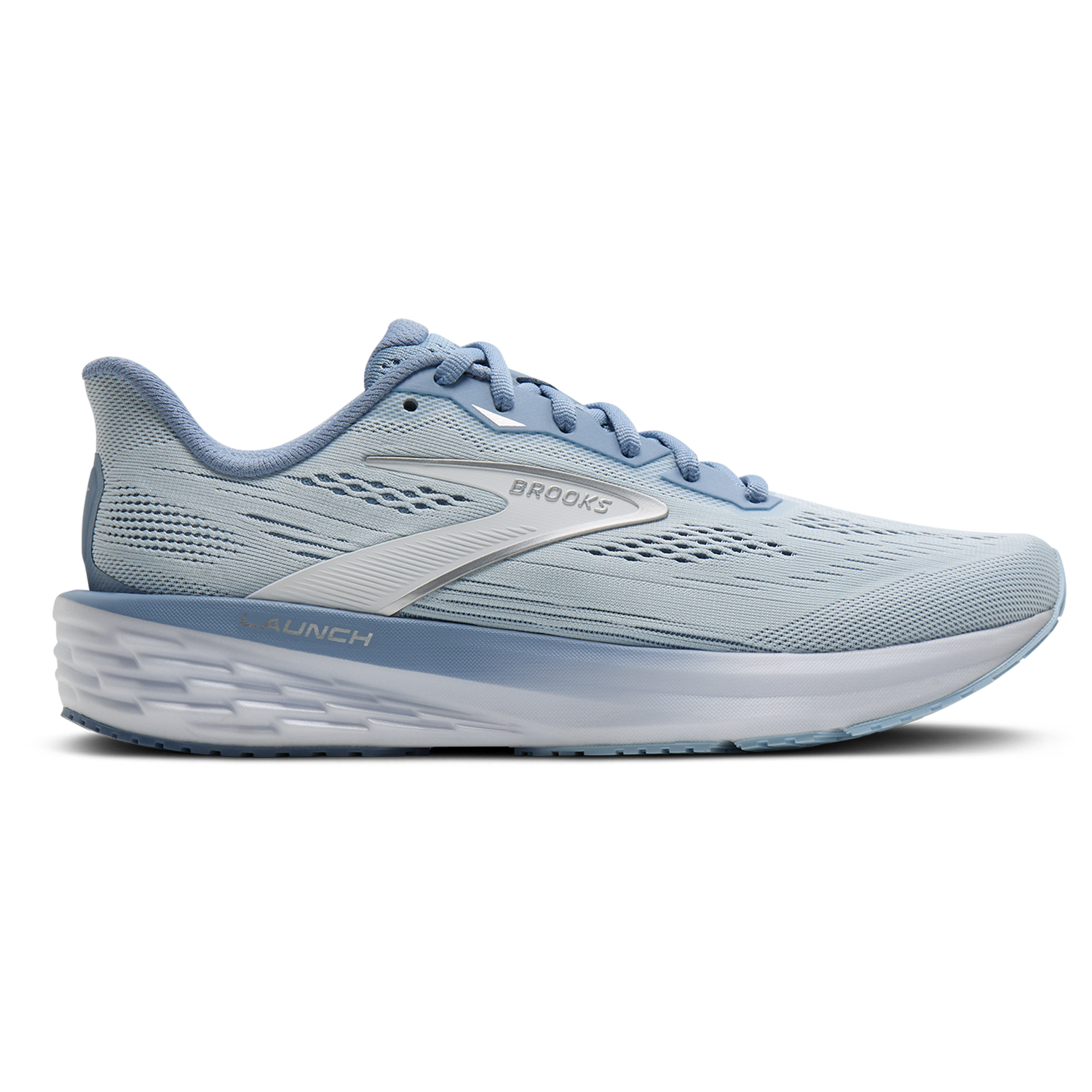 Brooks Launch 12 - Women's - Chrome/Rainwashed/Nantucket