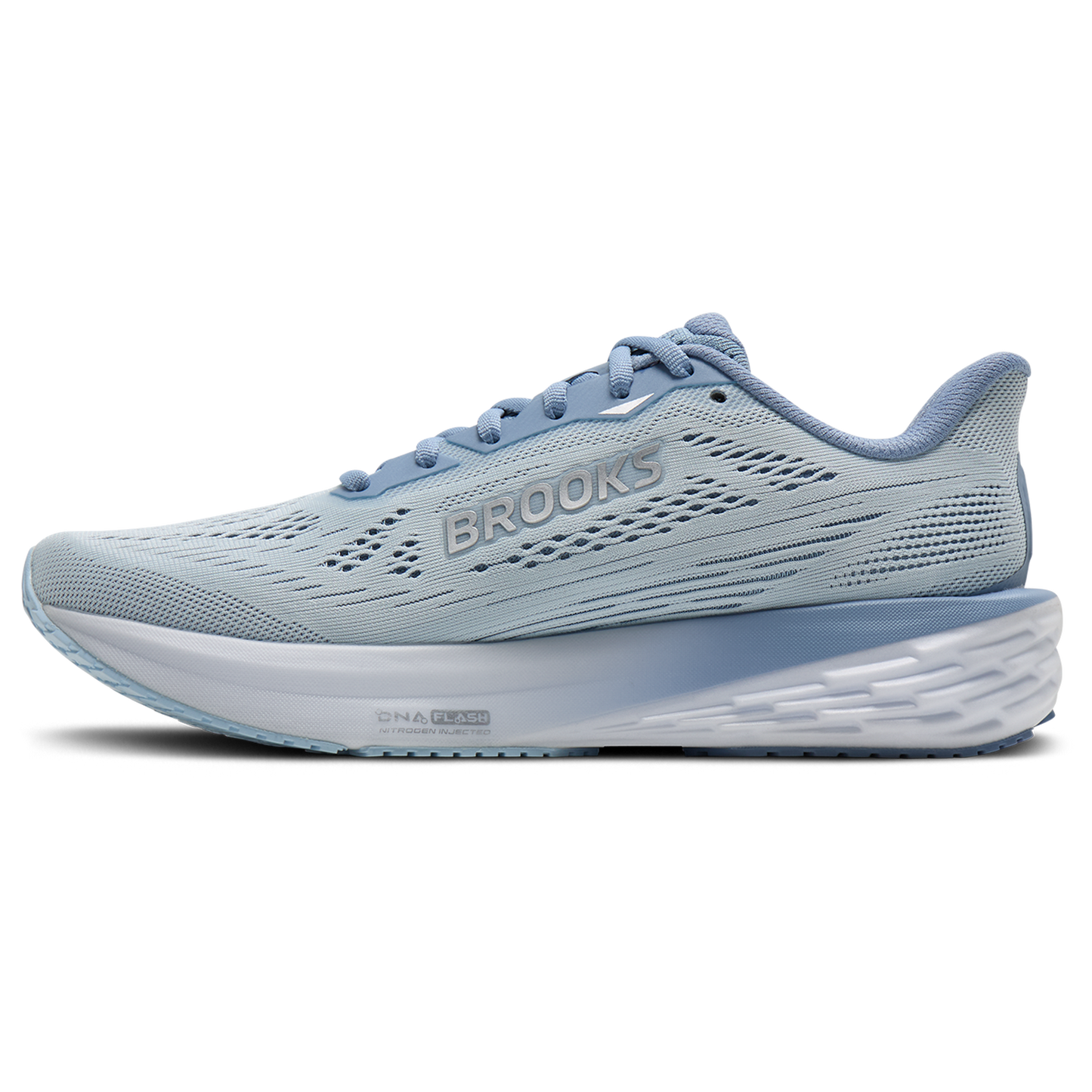 Brooks Launch 12 - Women's - Chrome/Rainwashed/Nantucket