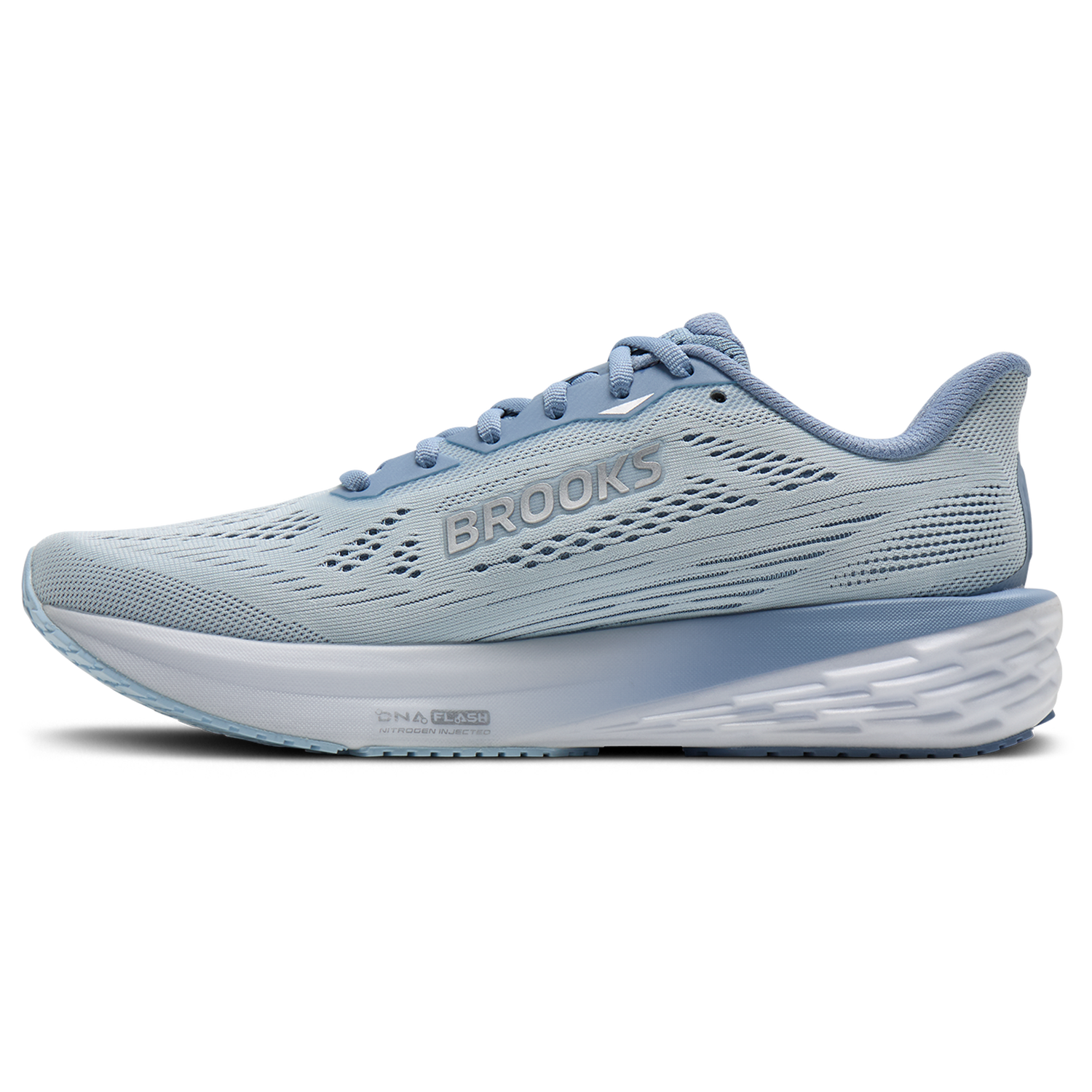 Brooks Launch 12 - Women's - Chrome/Rainwashed/Nantucket