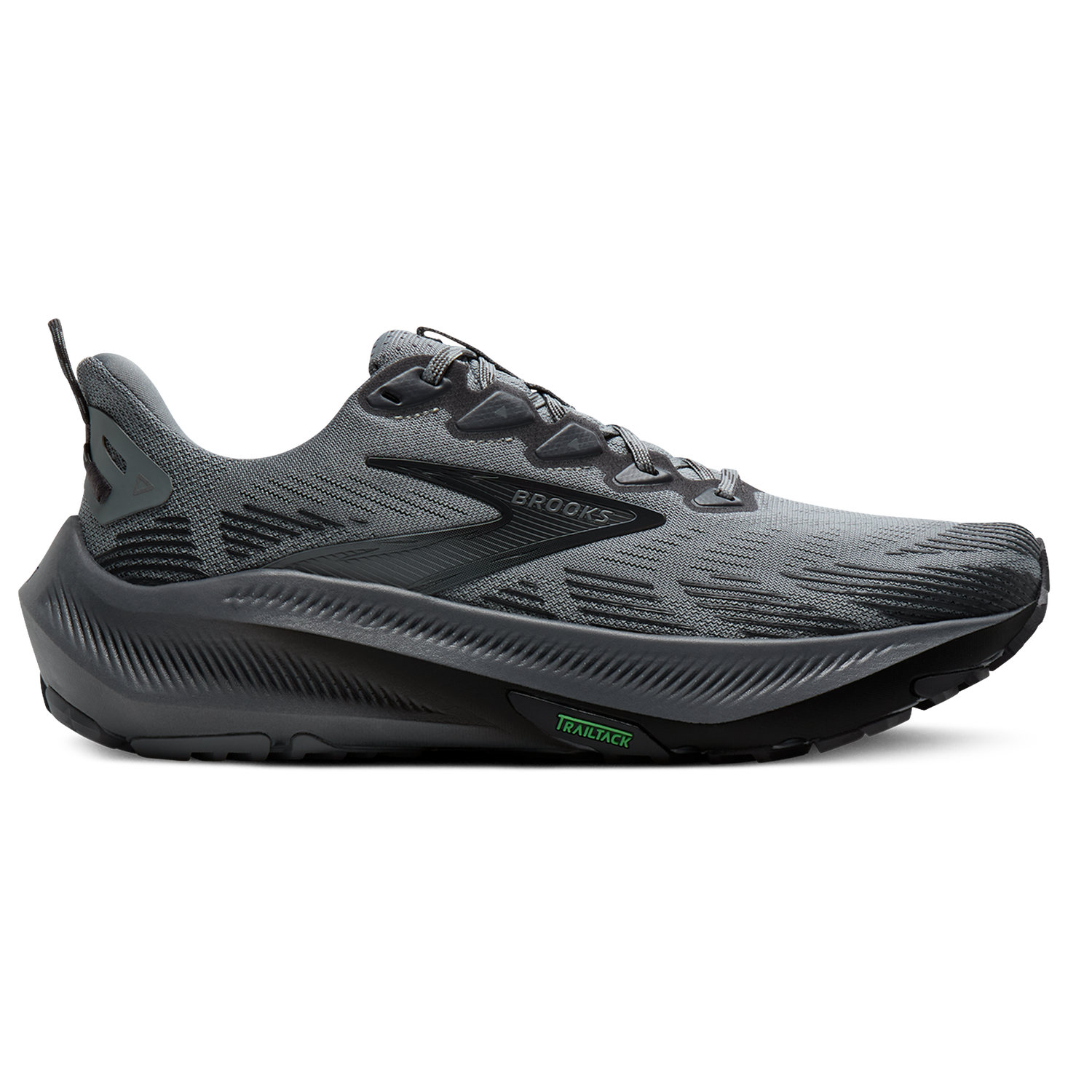Brooks Ghost Trail - Men's - Gray/Gray/Blackened Pearl