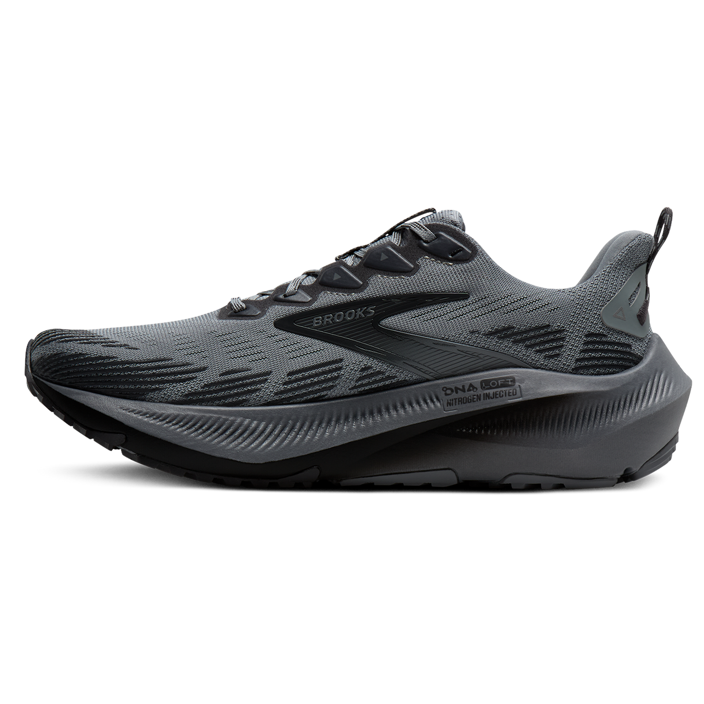 Brooks Ghost Trail - Men's - Gray/Gray/Blackened Pearl